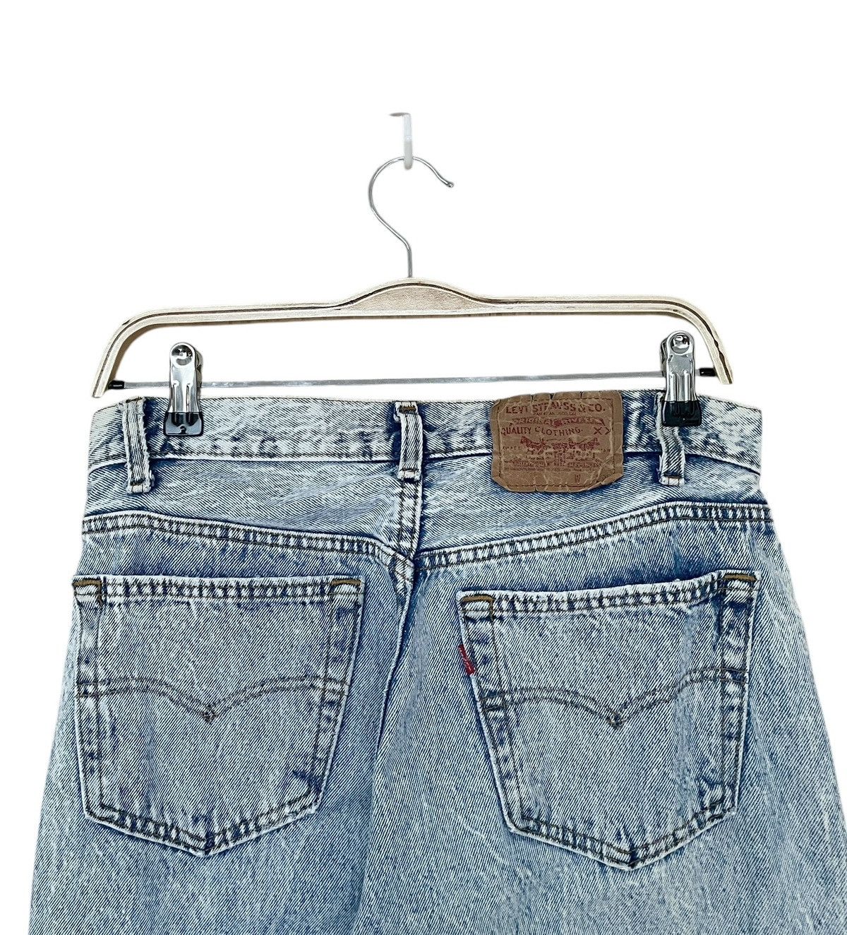 Levi's × Vintage Vintage Brand Levi’s Made In Usa Acid Wash Denim 1990s Size US 31 - 4 Thumbnail