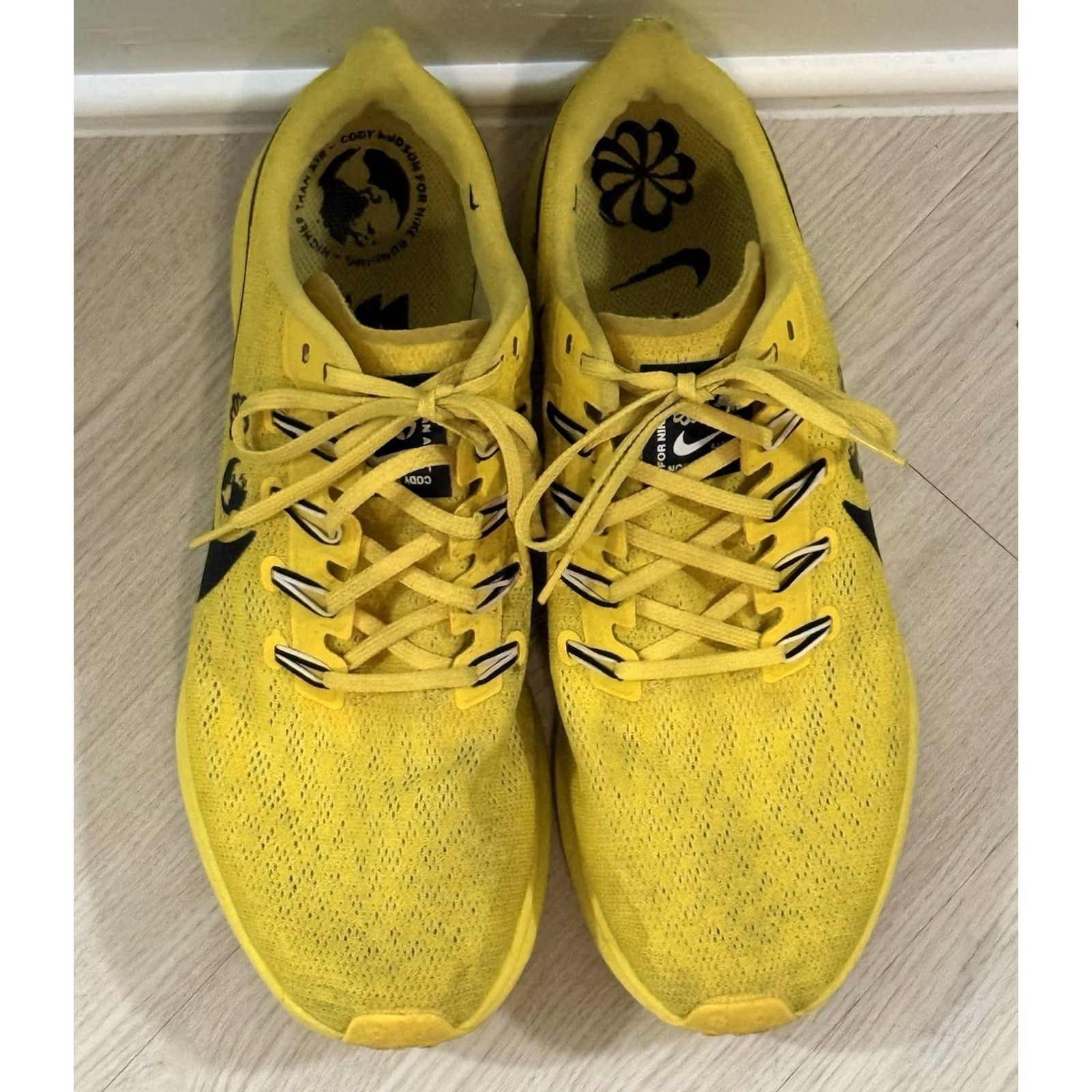 Nike Nike Air Zoom Pegasus 36 Cody Hudson x Chrome Yellow - Size 11 Men Sneakers Size US 11 / EU 44 - 4 Thumbnail