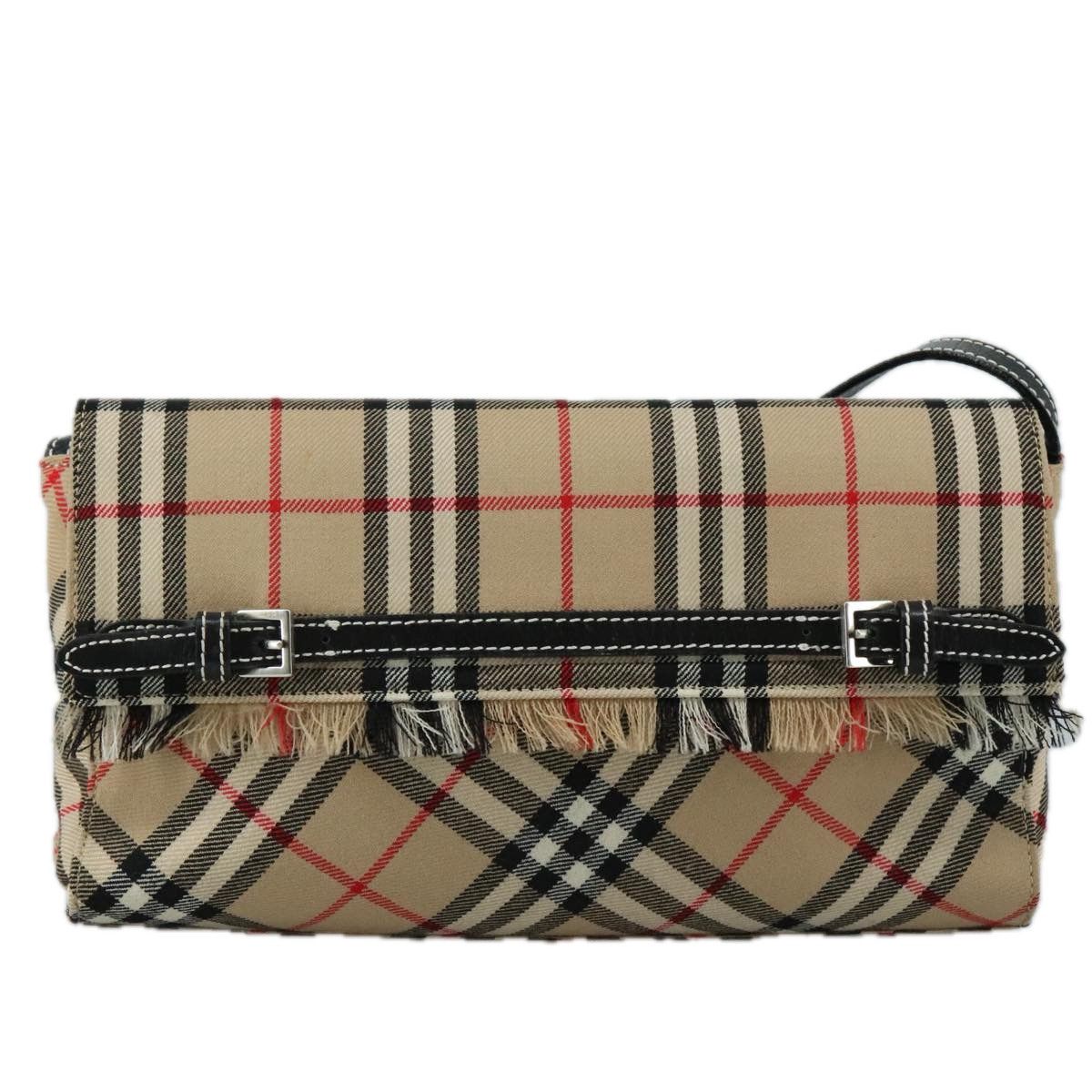 Burberry Blue Label Beige Canvas Shoulder Bag (Pre-Owned) Size ONE SIZE - 1 Thumbnail