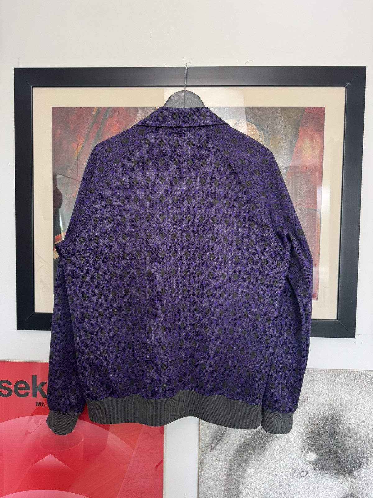Needles Needles Butterfly Track Top Japanese Purple Japan Designer Size US L / EU 52-54 / 3 - 4 Thumbnail