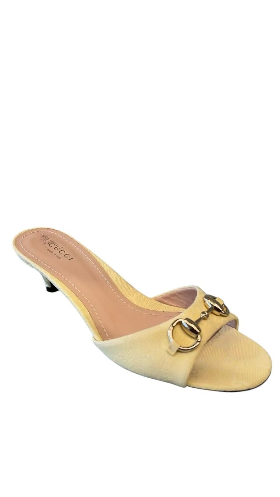Gucci Gucci Erin Horsebit Slide Sandals Size ONE SIZE - 1 Thumbnail