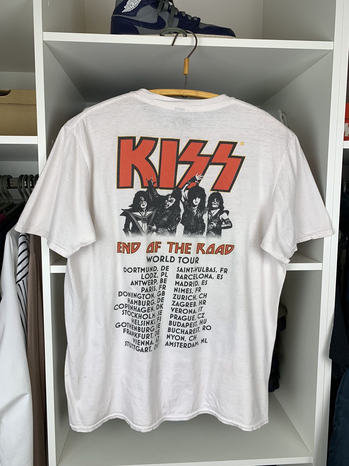 Band Tees Kiss End Of The Road World Tour T-shirt Size US L / EU 52-54 / 3 - 17 Thumbnail