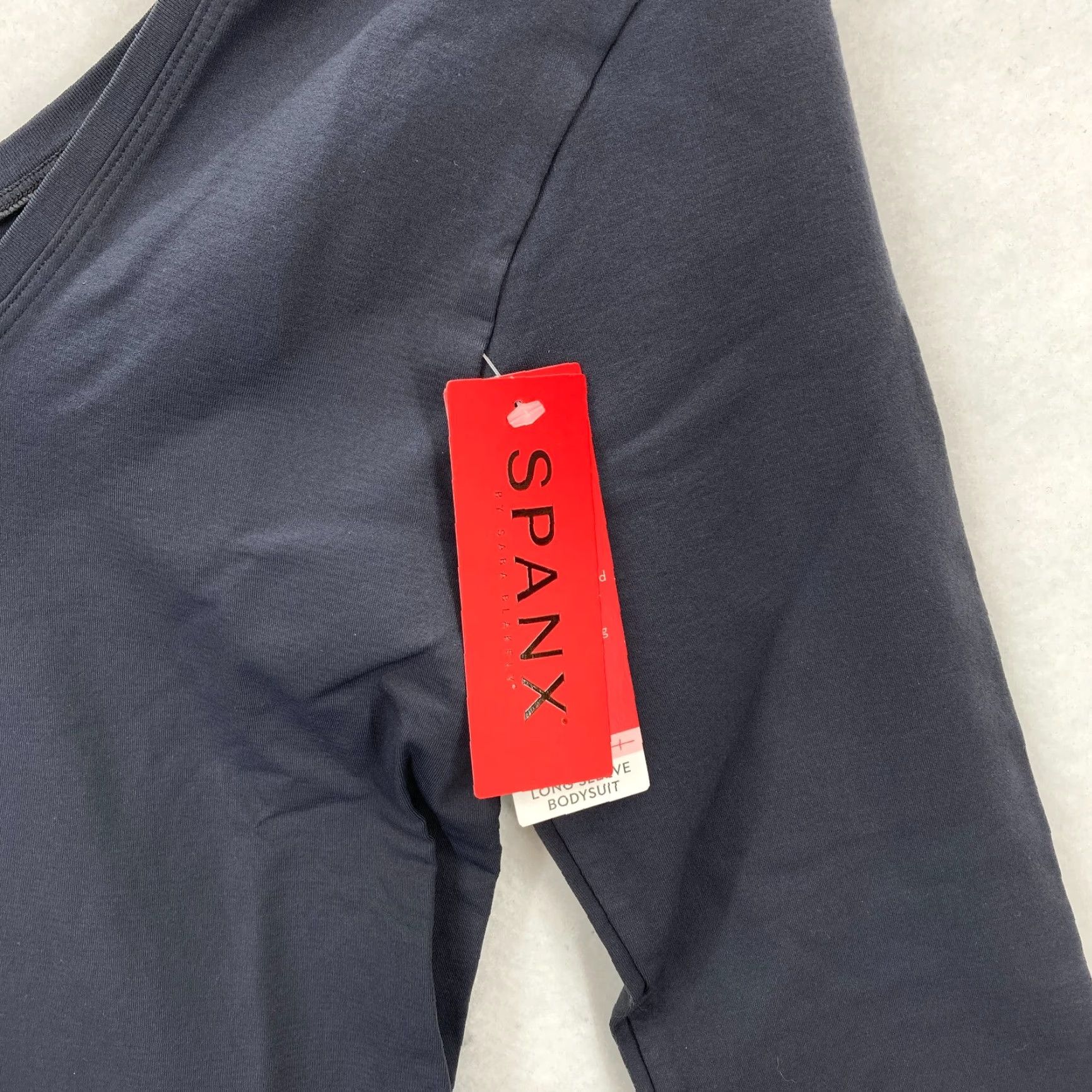 Spanx Spanx Bodysuit Women XL Steel Long Sleeve Slimming Smoothing Scoop Neck T-Shirt Size XL / US 12-14 / IT 48-50 - 7 Thumbnail