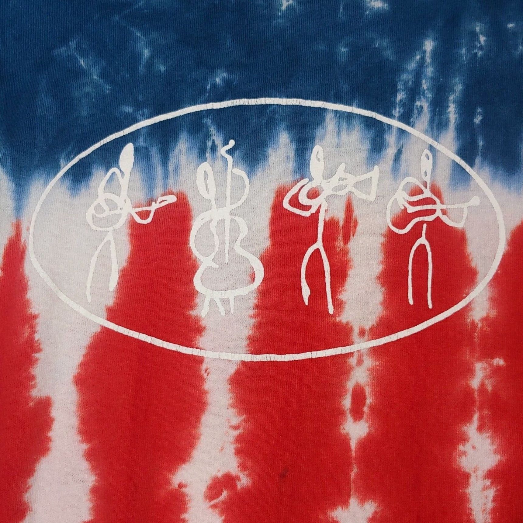 Delta VINTAGE Delta T-Shirt Mens Medium Pickin In Parsons Bluegrass Festival Red White Blue USA Music Fest Shirt Size US M / EU 48-50 / 2 - 2 Thumbnail