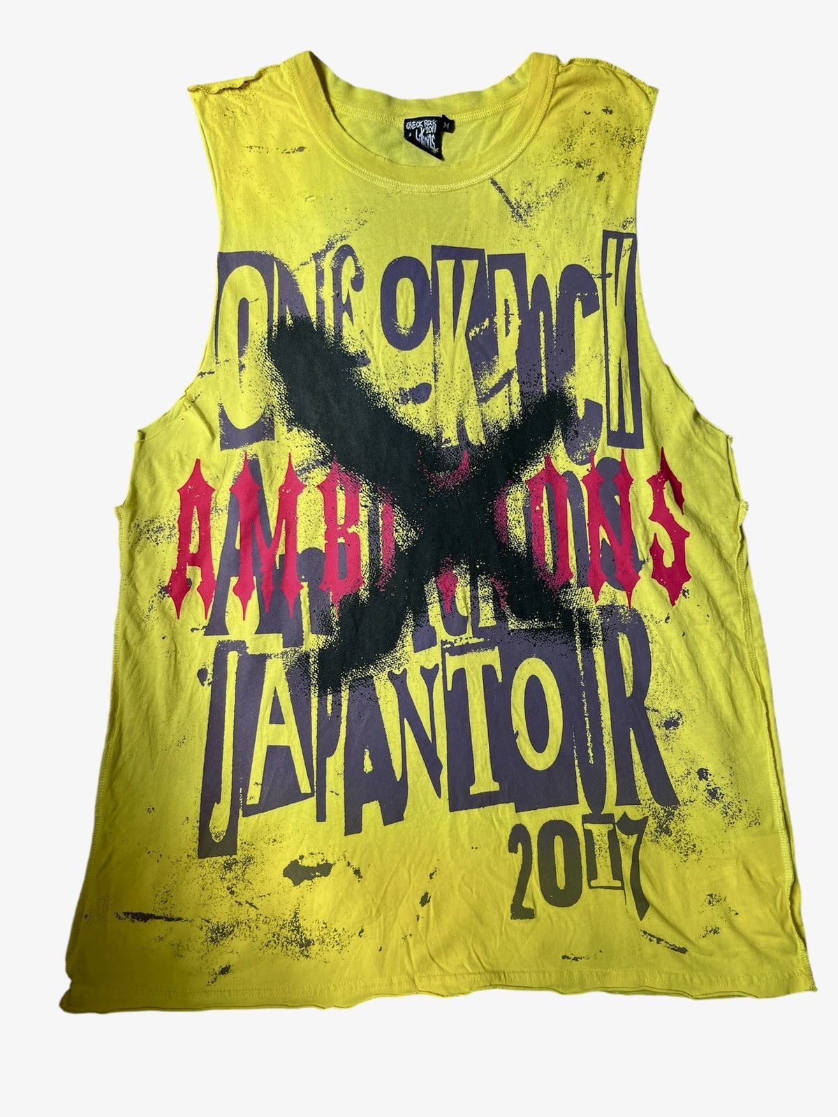 Band Tees One Ok Rock Ambitions Punk Band SleeveLess Size US M / EU 48-50 / 2 - 1 Thumbnail