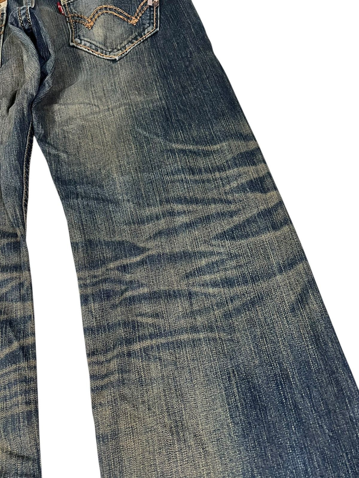 Edwin 💥Flare💥Vintage Edwin XV Navajo Rusty Denim Jean Size US 33 - 14 Thumbnail