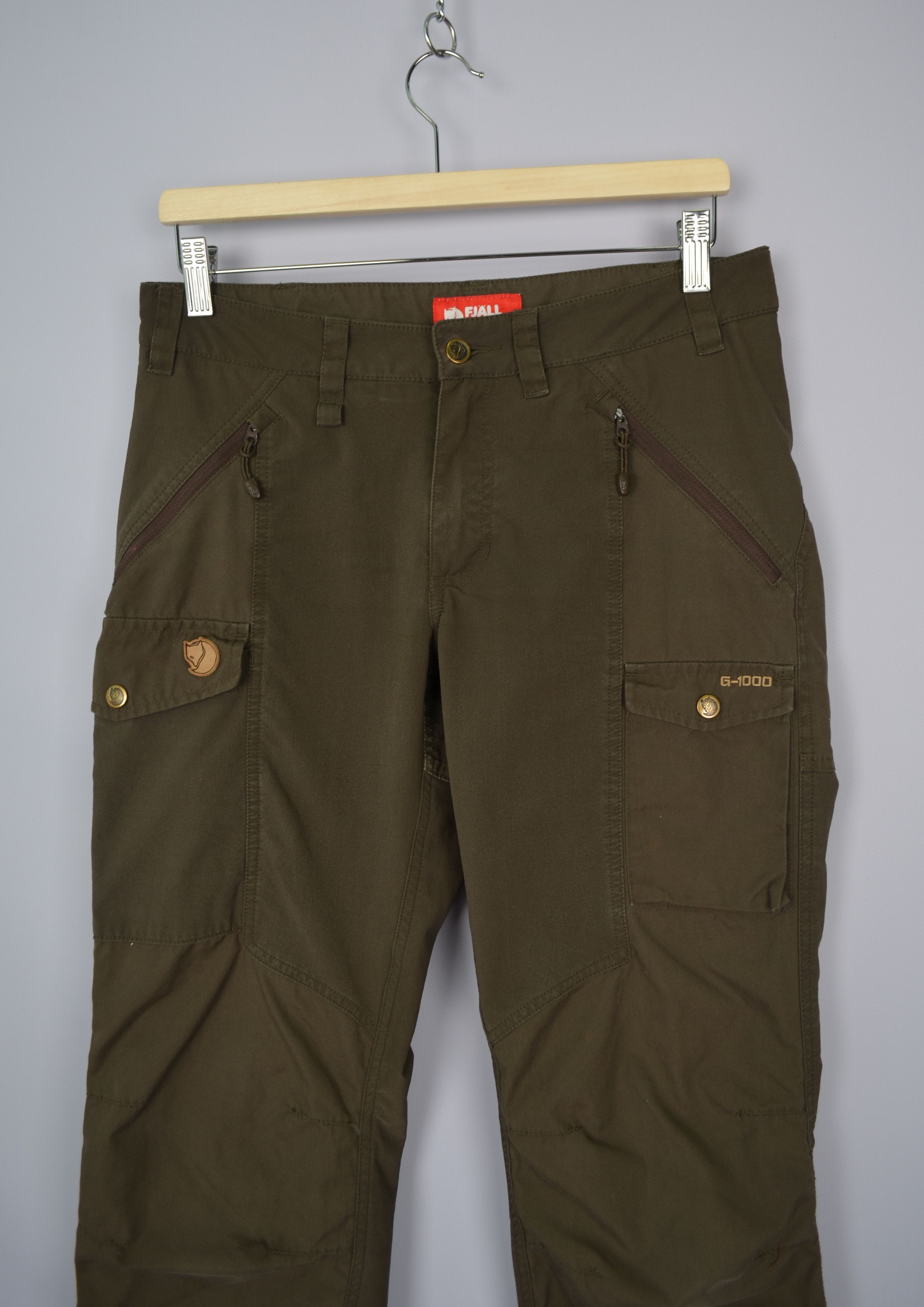 Fjallraven Fjallraven Nikka Regular Fit Mid Waist Pants Size EU38 W29 Size 29" - 2 Thumbnail