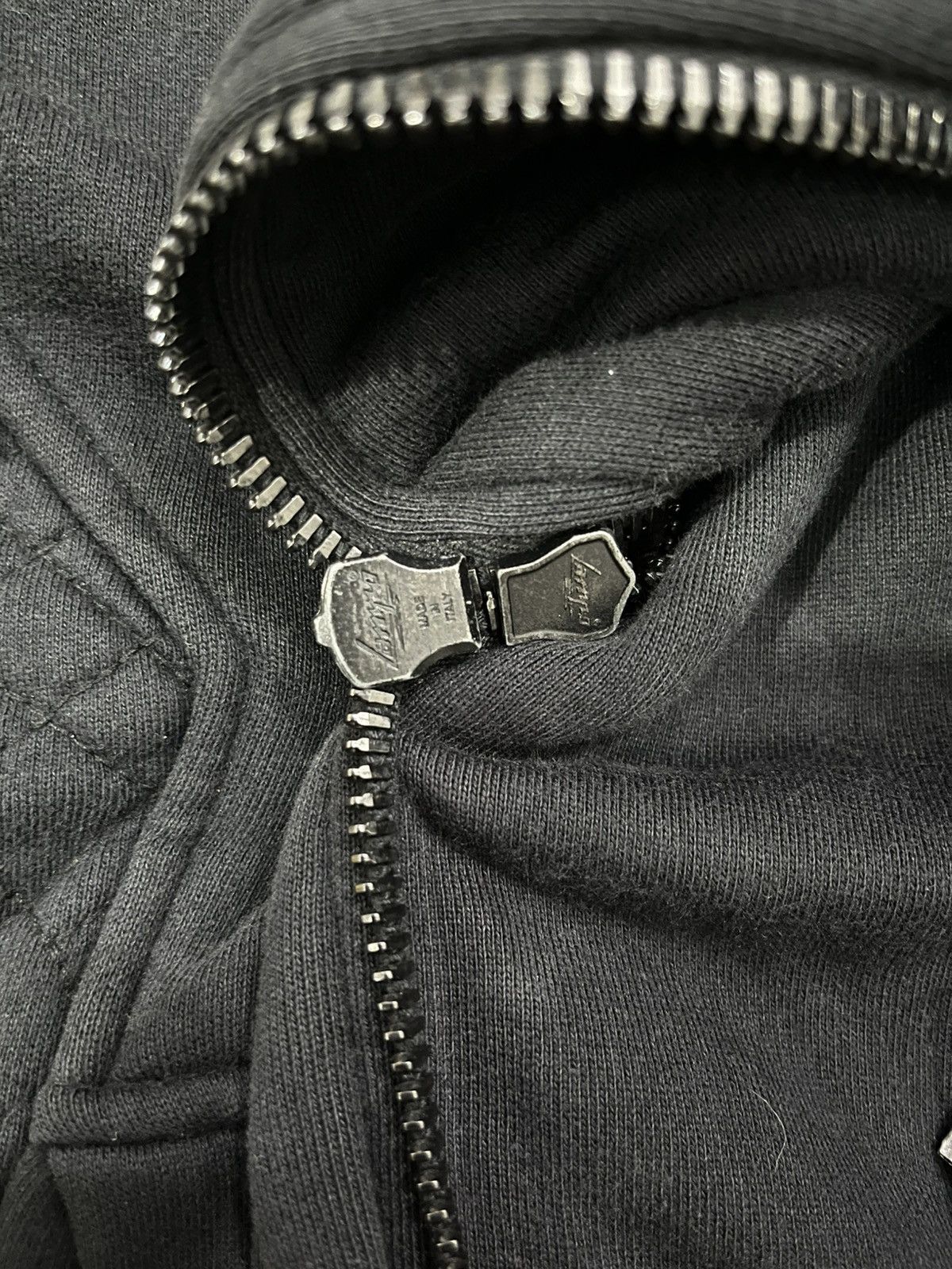 Balmain BALMAIN DECARNIN BIKERS ZIP HOODIE Size US M / EU 48-50 / 2 - 8 Thumbnail