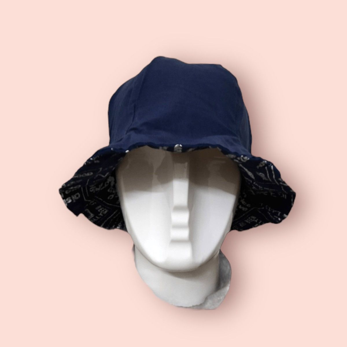 Vintage VINTAGE REVERSIBLE 6 PANELS BUCKET HAT Size ONE SIZE - 4 Thumbnail