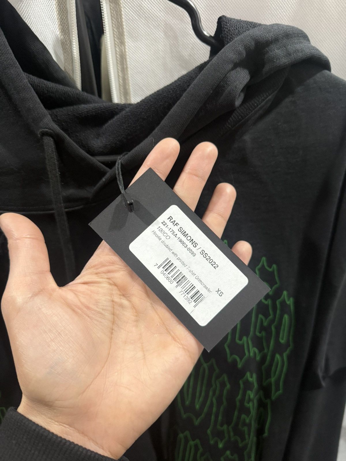 Raf Simons Grim Crawler Tour Hoodie Size US XS / EU 42 / 0 - 8 Thumbnail