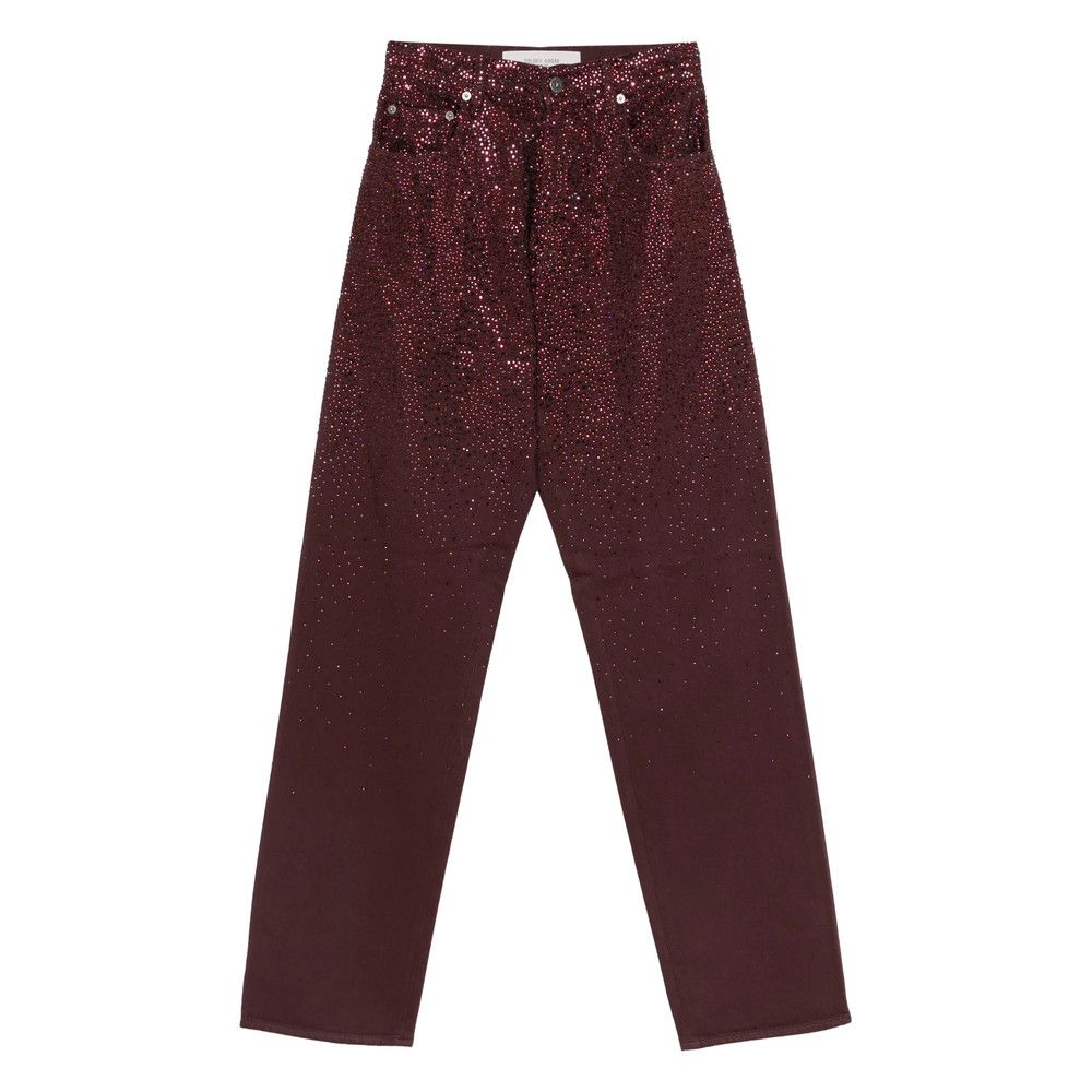 Golden Goose Golden Goose RED Denim - Straight-Leg Jeans Size 27" / US 4 / IT 40 - 1 Thumbnail