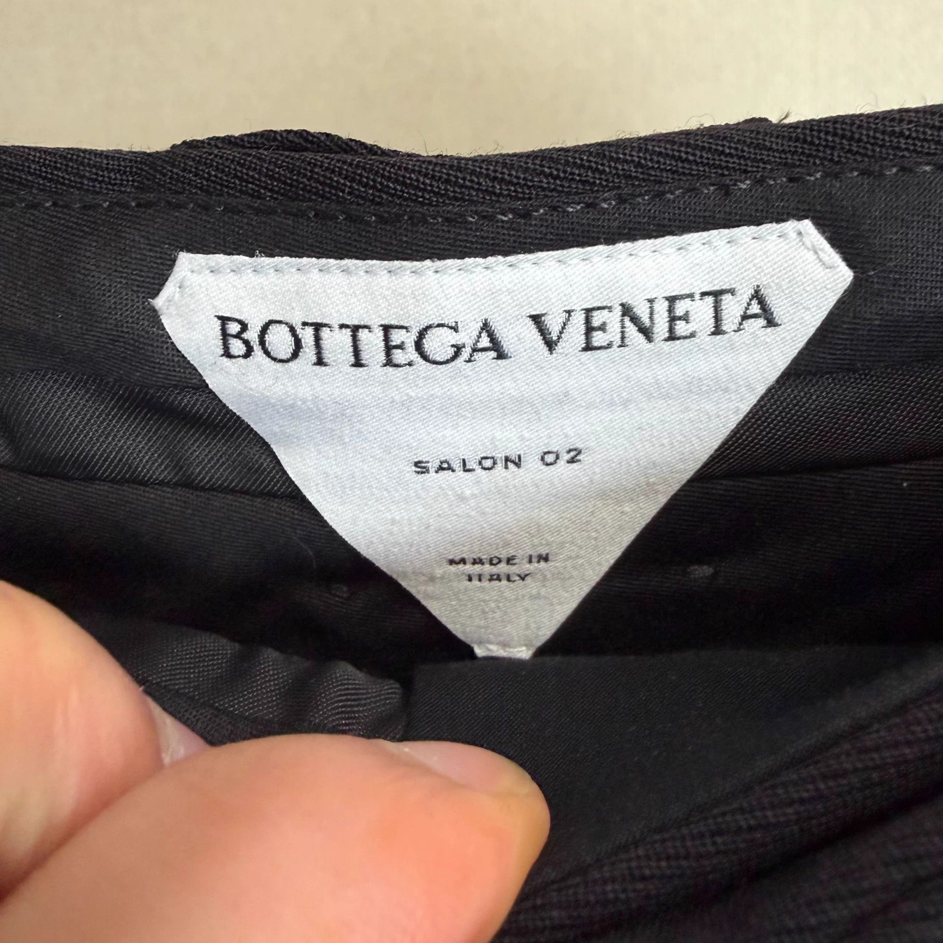 Bottega Veneta Bottega Veneta Men's Wool Cargo Solid Straight Wide-Leg Size US 36 / EU 52 - 3 Thumbnail
