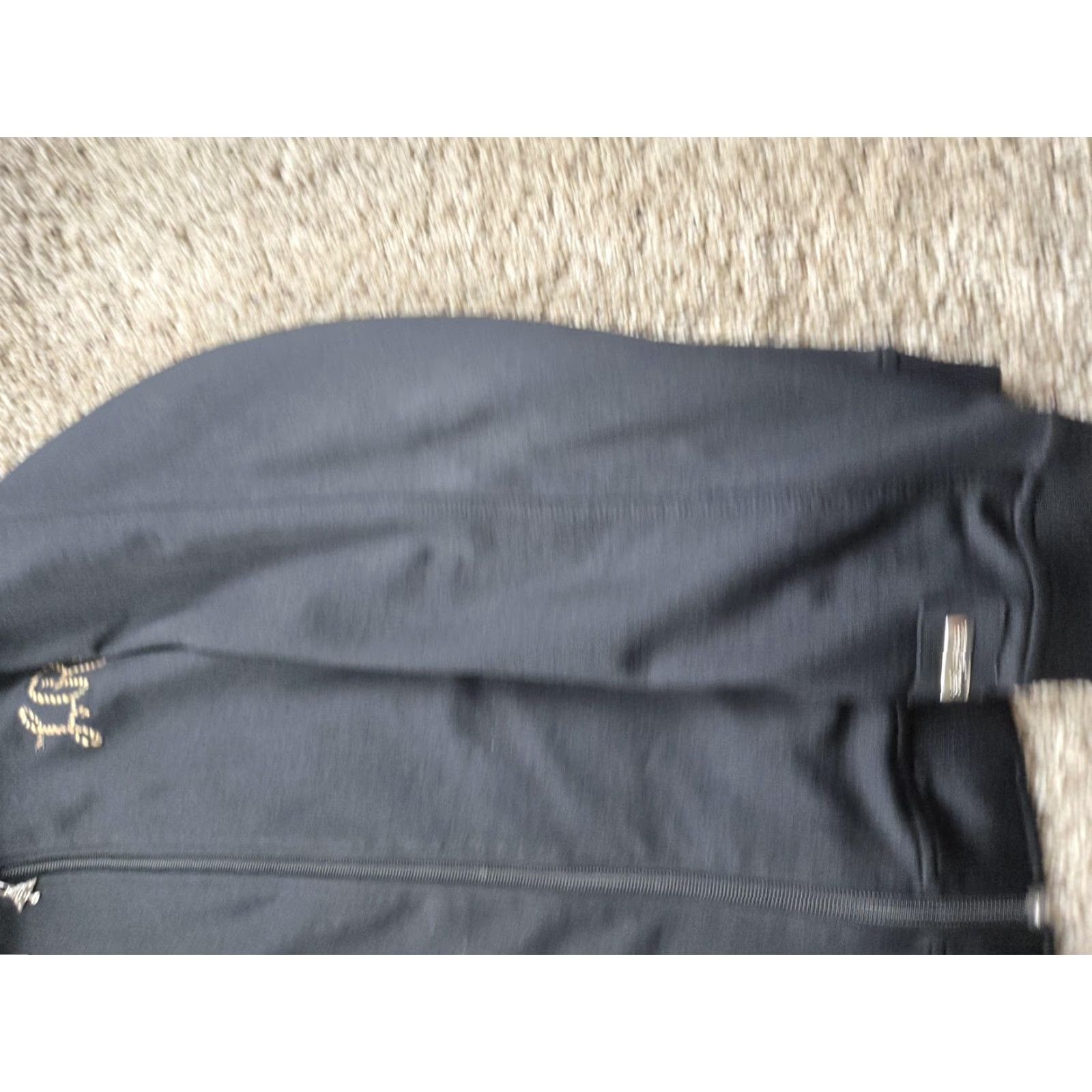 Roper LRG Jacket Mens XL Black Full Zip Rope Embroidered Track Jacket Size US XXL / EU 58 / 5 - 4 Thumbnail