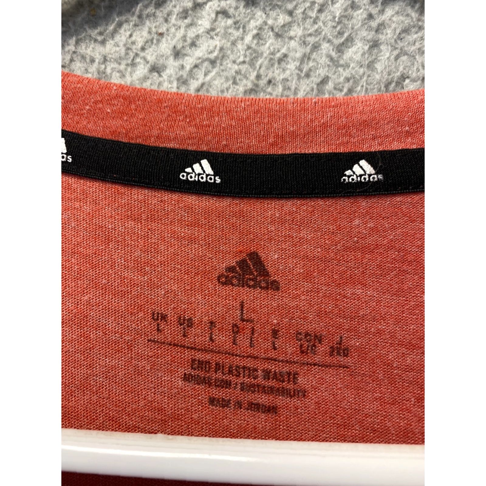 Adidas Adidas Climalite Logo T Shirt mens L Brick Active Athletic sports 112-15 Size US L / EU 52-54 / 3 - 3 Thumbnail