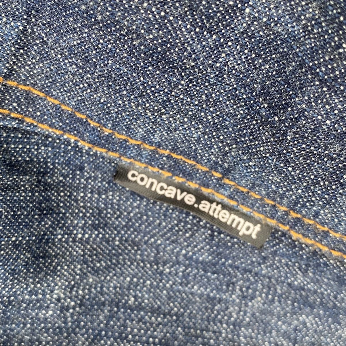 Japanese Brand Vintage CNCV Concave Attempt Japanese Denim Jeans Size US 32 / EU 48 - 16 Thumbnail
