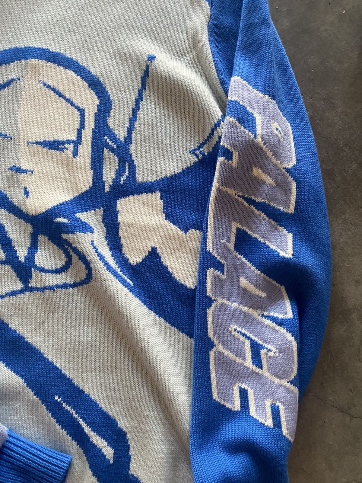 Palace Palace Zomby Knit Blue XL Size US XL / EU 56 / 4 - 3 Thumbnail