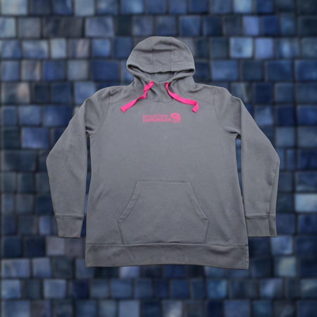 Mountain Hardwear Mountain Hardwear Hoodie Womens XL Gray Pullover Logo Outdoor Hooded Activewear Fall Winter Spring Adults Womens Size XL / US 12-14 / IT 48-50 - 1 Thumbnail