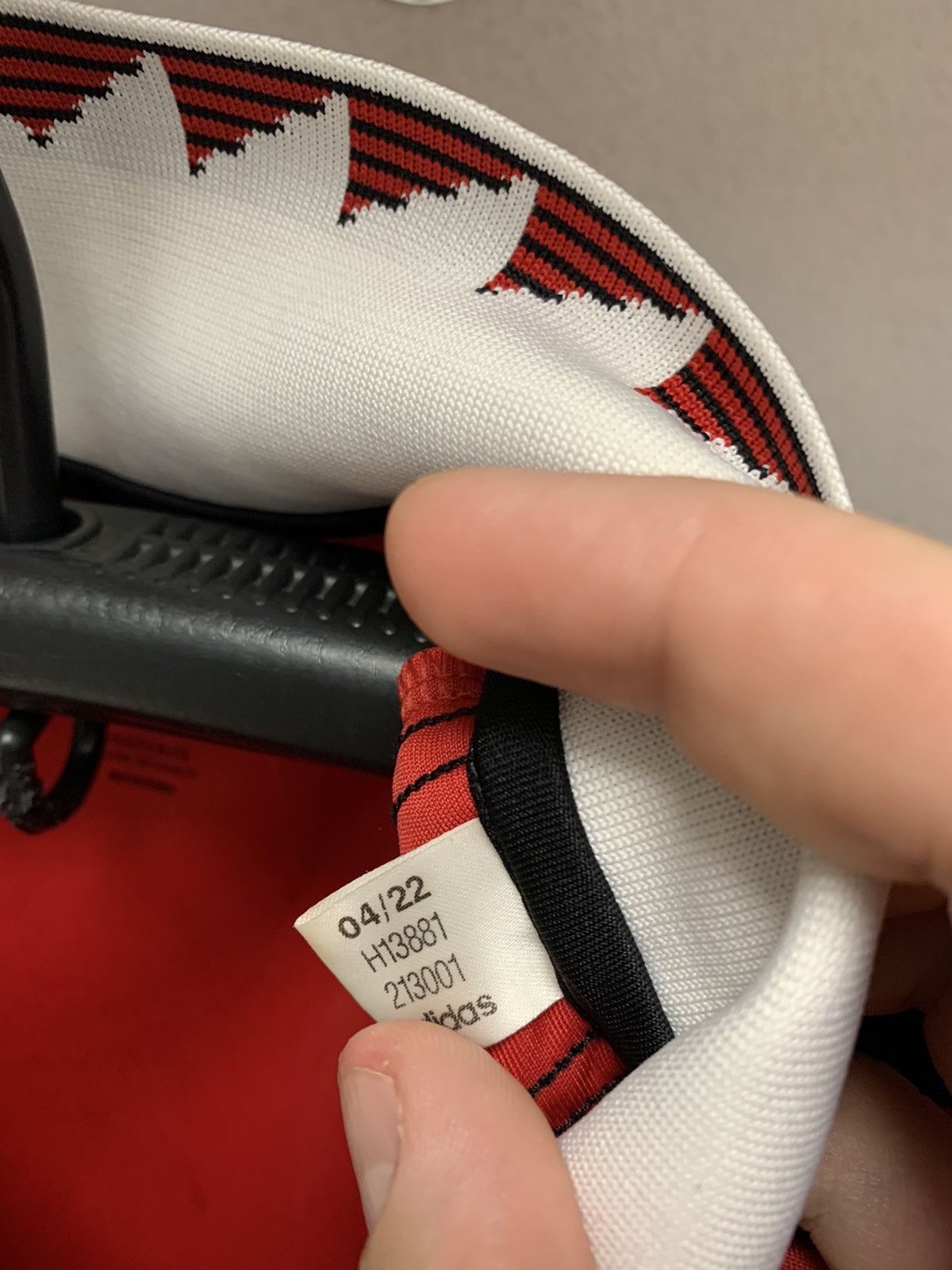 Adidas Manchester United adidas soccer jersey 2xl xxl teamviewer Size US XXL / EU 58 / 5 - 8 Thumbnail
