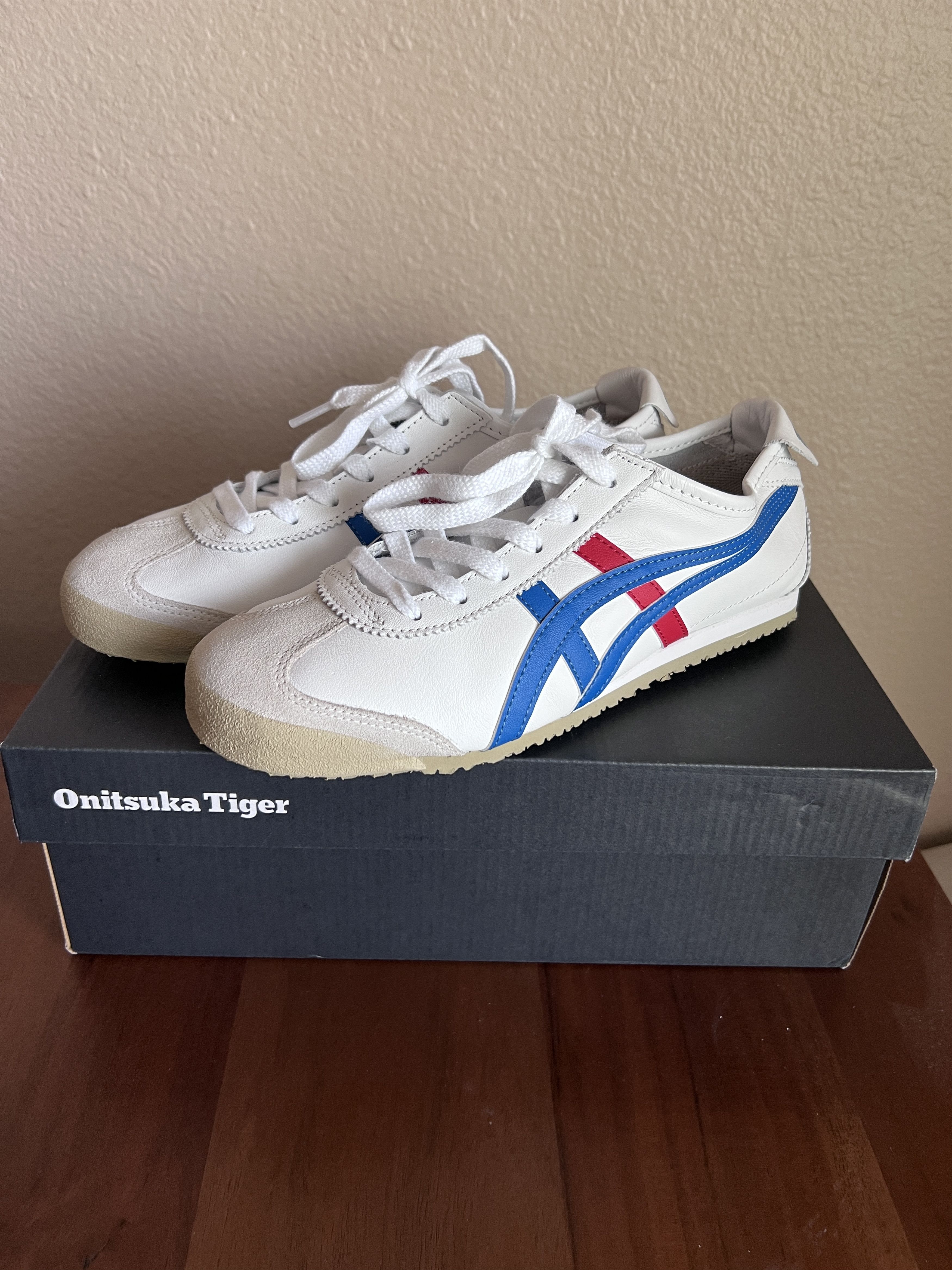 Asics × Onitsuka Tiger Onitsuka Tiger Mexico 66 - WHITE/DIRECTOIRE BLUE Size US 6 / EU 39 - 4 Thumbnail