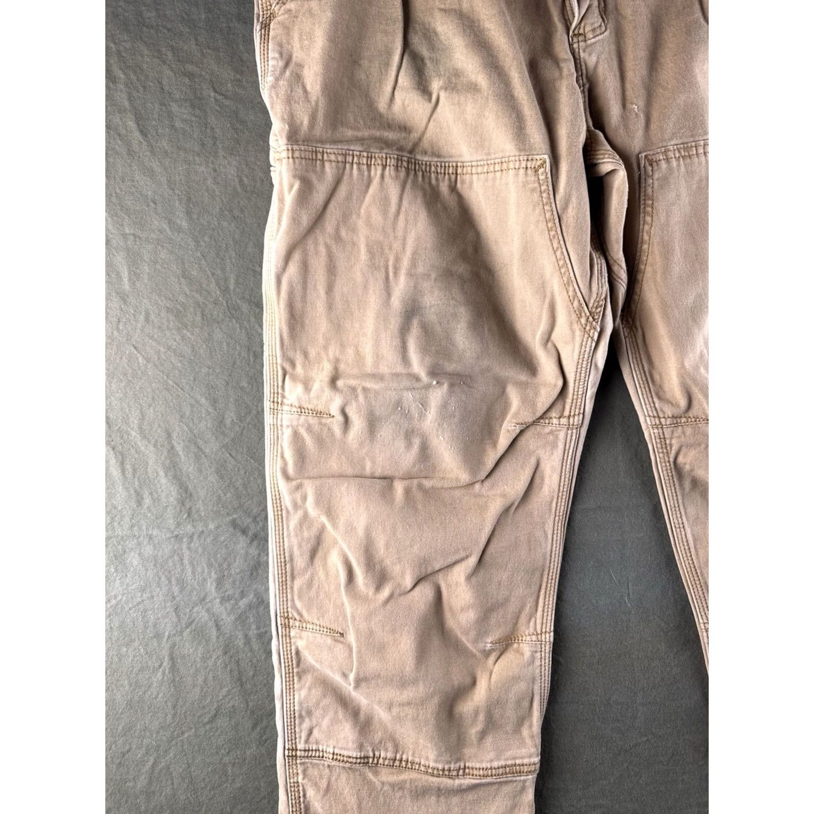 Carhartt Carhartt Double Knee Pants 42x30 Beige Workwear Carpenter 102802-918 Mens Size US 42 / EU 58 - 6 Thumbnail