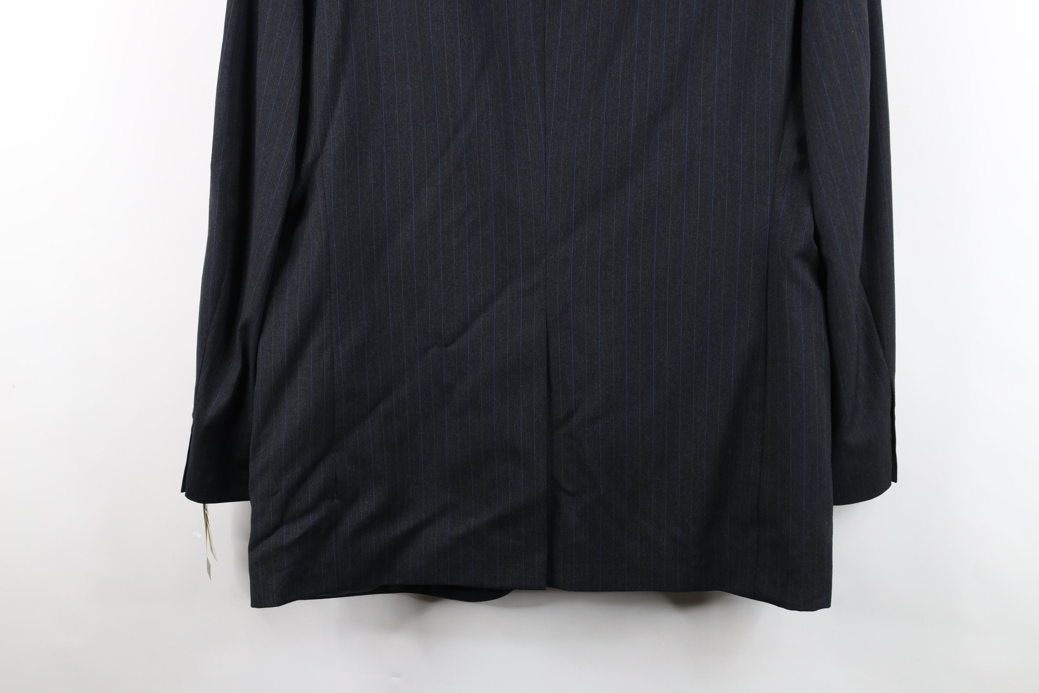 Vintage Deadstock Vintage 90s Cashmere Pinstriped Blazer Suit Jacket Size US XL / EU 56 / 4 - 16 Thumbnail