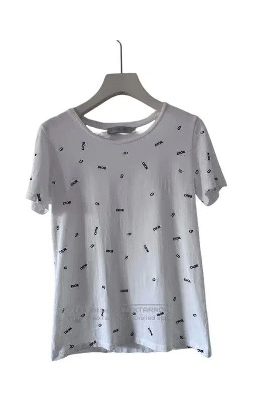 Dior Dior Summer White Printed Short Sleeve T-Shirt . Size M / US 6-8 / IT 42-44 - 1 Thumbnail