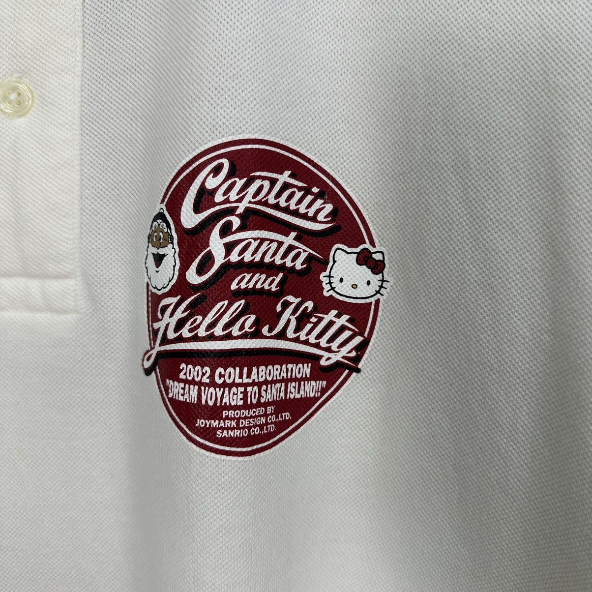 Vintage Vintage Captain Santa X Hello Kitty Sanrio Polo A780 Size US M / EU 48-50 / 2 - 5 Thumbnail