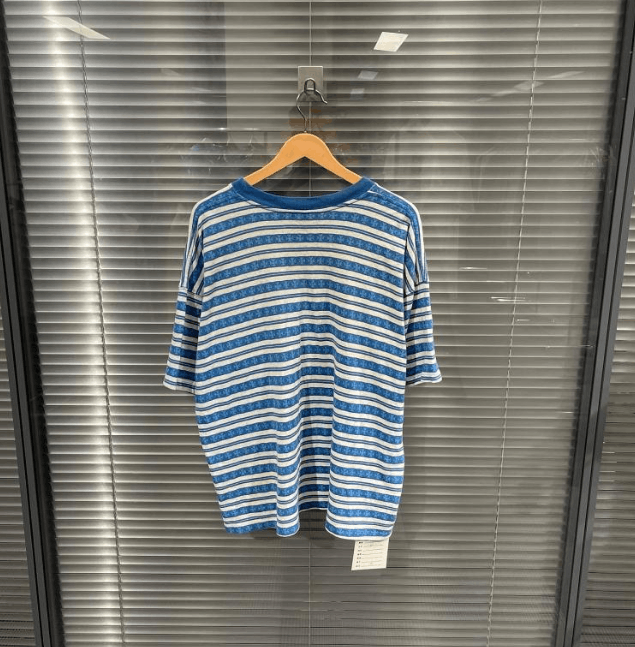 Chrome Hearts Chrome Hearts Striped Crew Neck Short Sleeve T-shirt Size US M / EU 48-50 / 2 - 2 Thumbnail