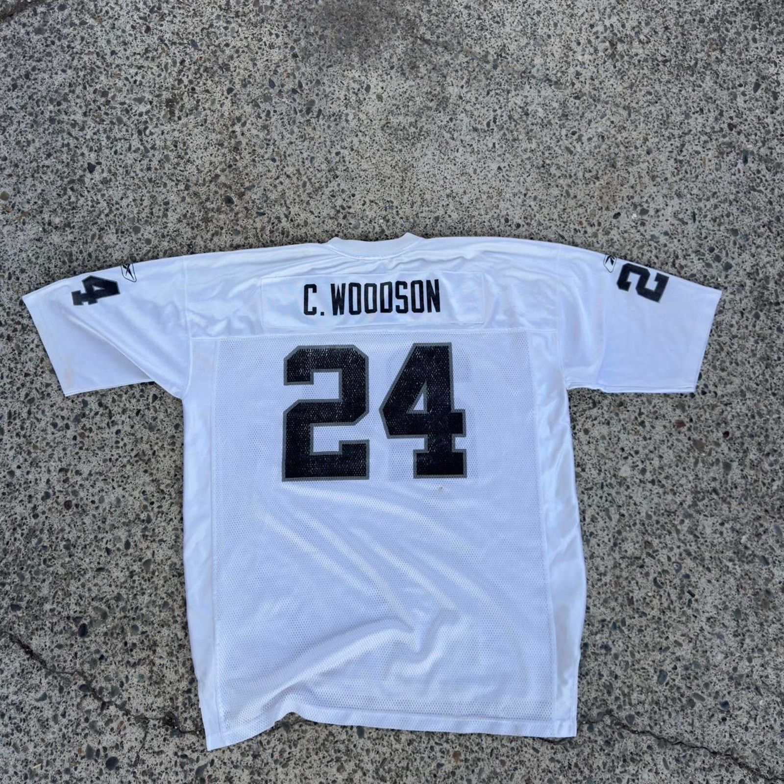 Reebok Charles woodson vintage 90s oakland Size US XXL / EU 58 / 5 - 2 Thumbnail