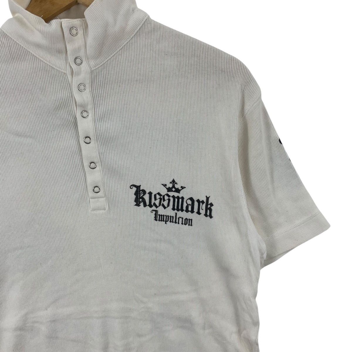 Other KISSMARK JAPAN Nobody Is Equal Bones Skull Polo Tee Shirt Size US S / EU 44-46 / 1 - 7 Thumbnail