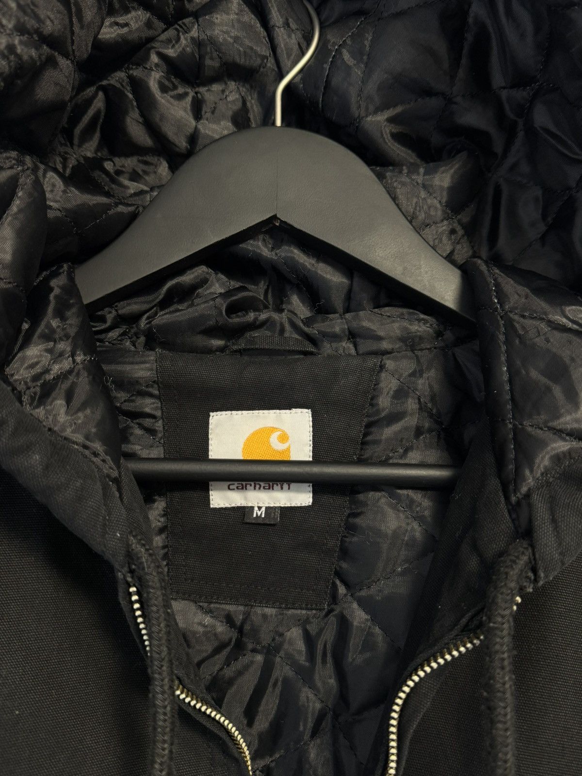 Carhartt Carhartt Vintage Hooded Active Jacket Full Zip Workwear Size US M / EU 48-50 / 2 - 8 Thumbnail