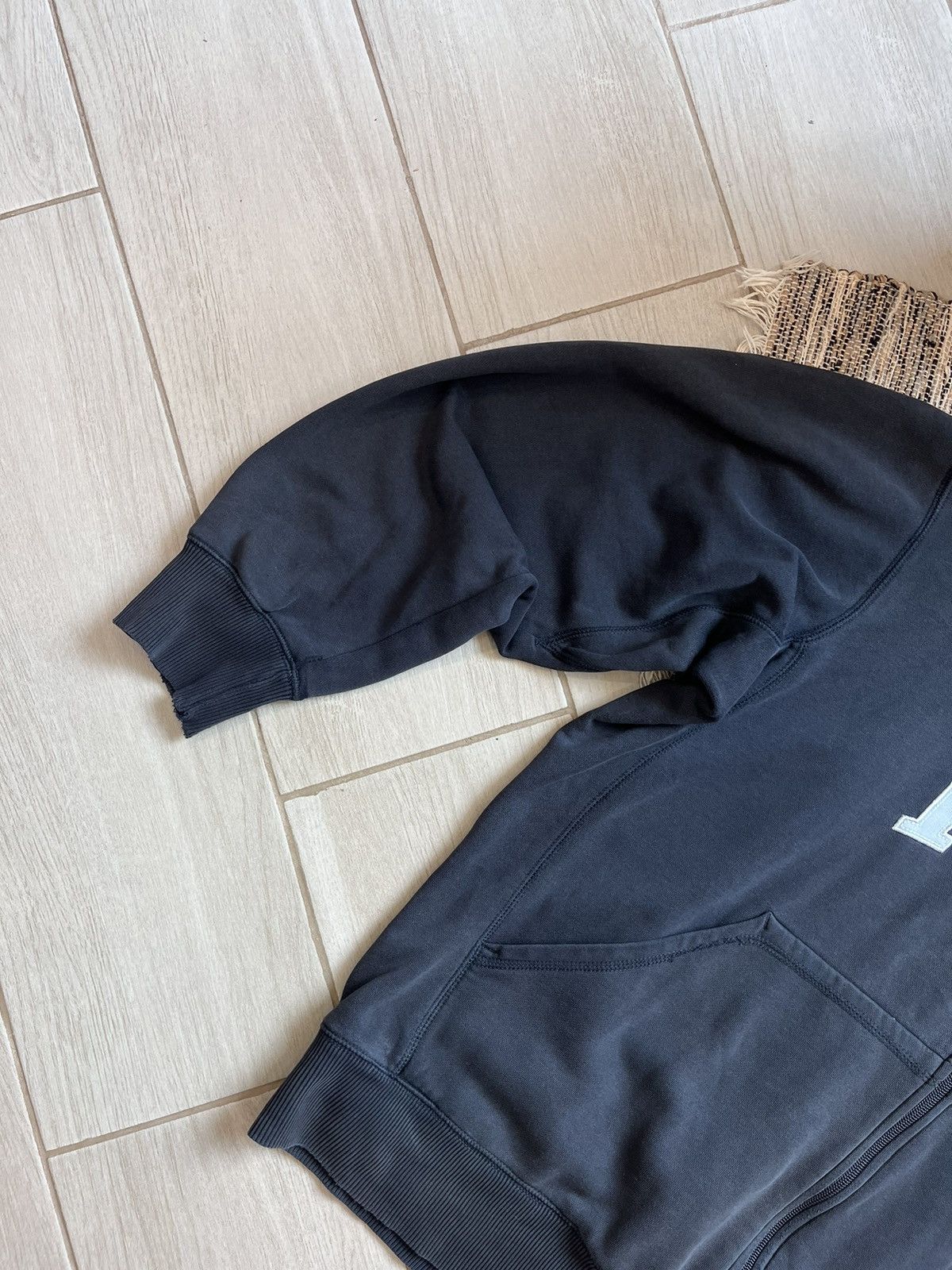 Nike × Vintage Vintage Nike Zip Hoodie big logo distressed style size XL Size US XL / EU 56 / 4 - 2 Thumbnail