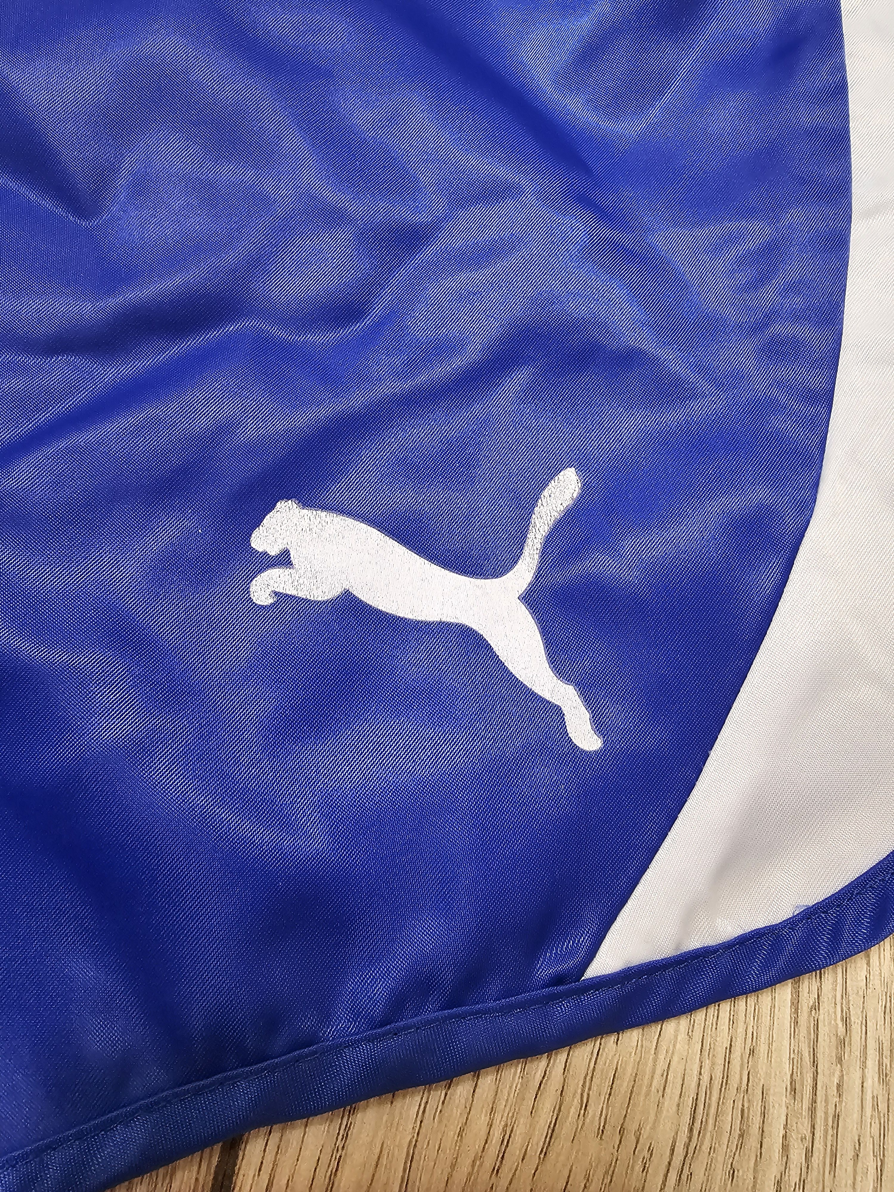 Vintage PUMA SHORTS WEST GERMANY VINTAGE NYLON 80s SPRINTER RUNNING Size US 30 / EU 46 - 3 Thumbnail