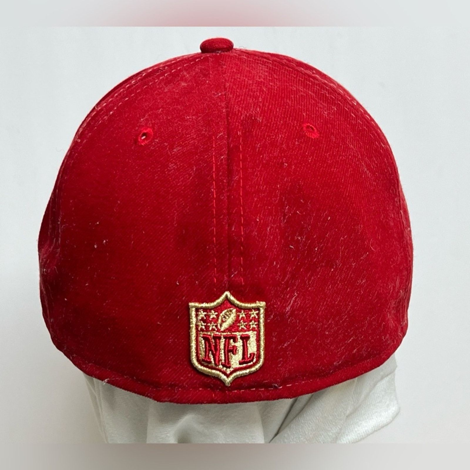 New Era NFL San Francisco 49ers New Era On-Field Hat 7 1/8 Red RARE Size ONE SIZE - 2 Thumbnail