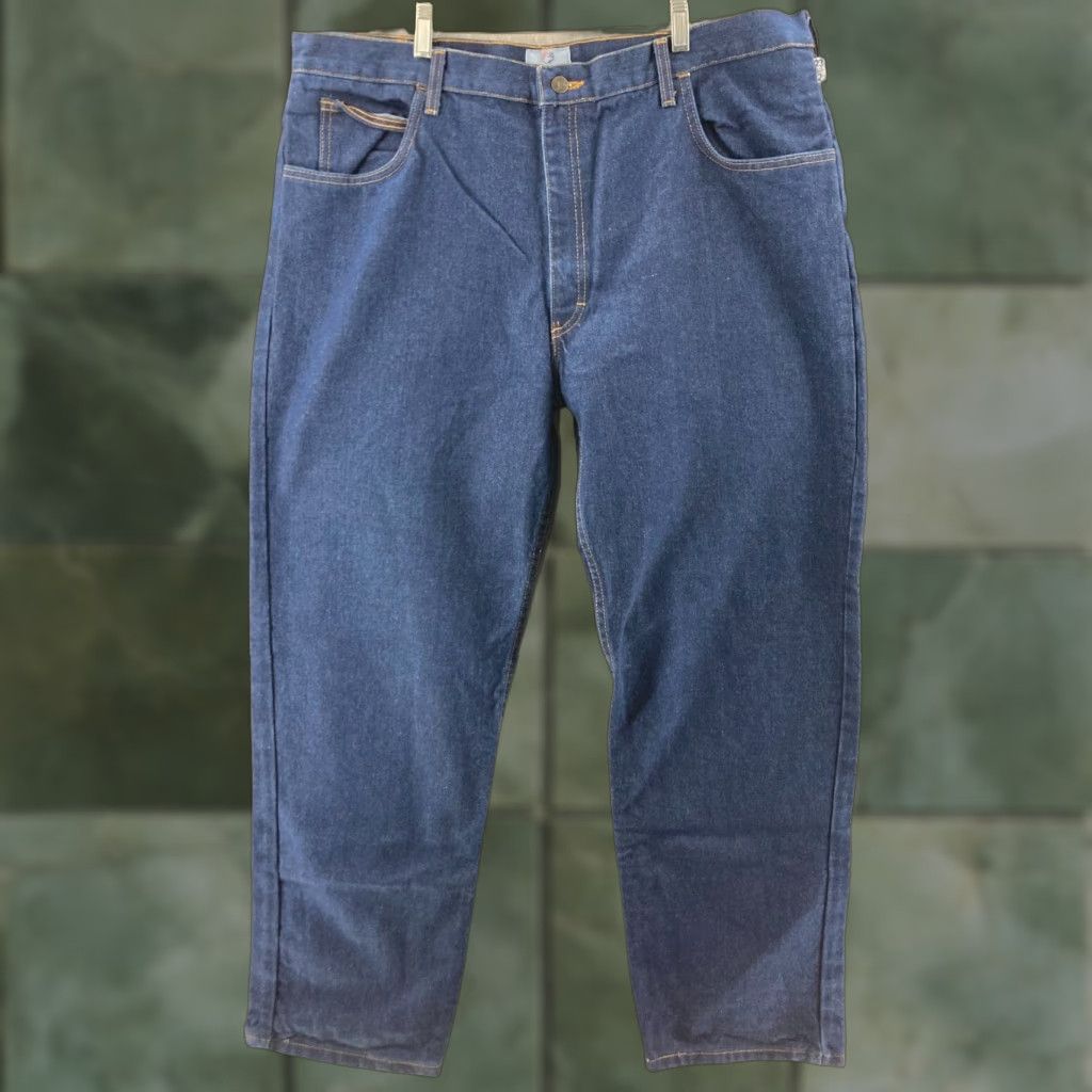 Denime Tyndale Jeans Adult Men 42x32 Blue Denim Cotton USA NWT Regular Straight Size US 42 / EU 58 - 1 Thumbnail