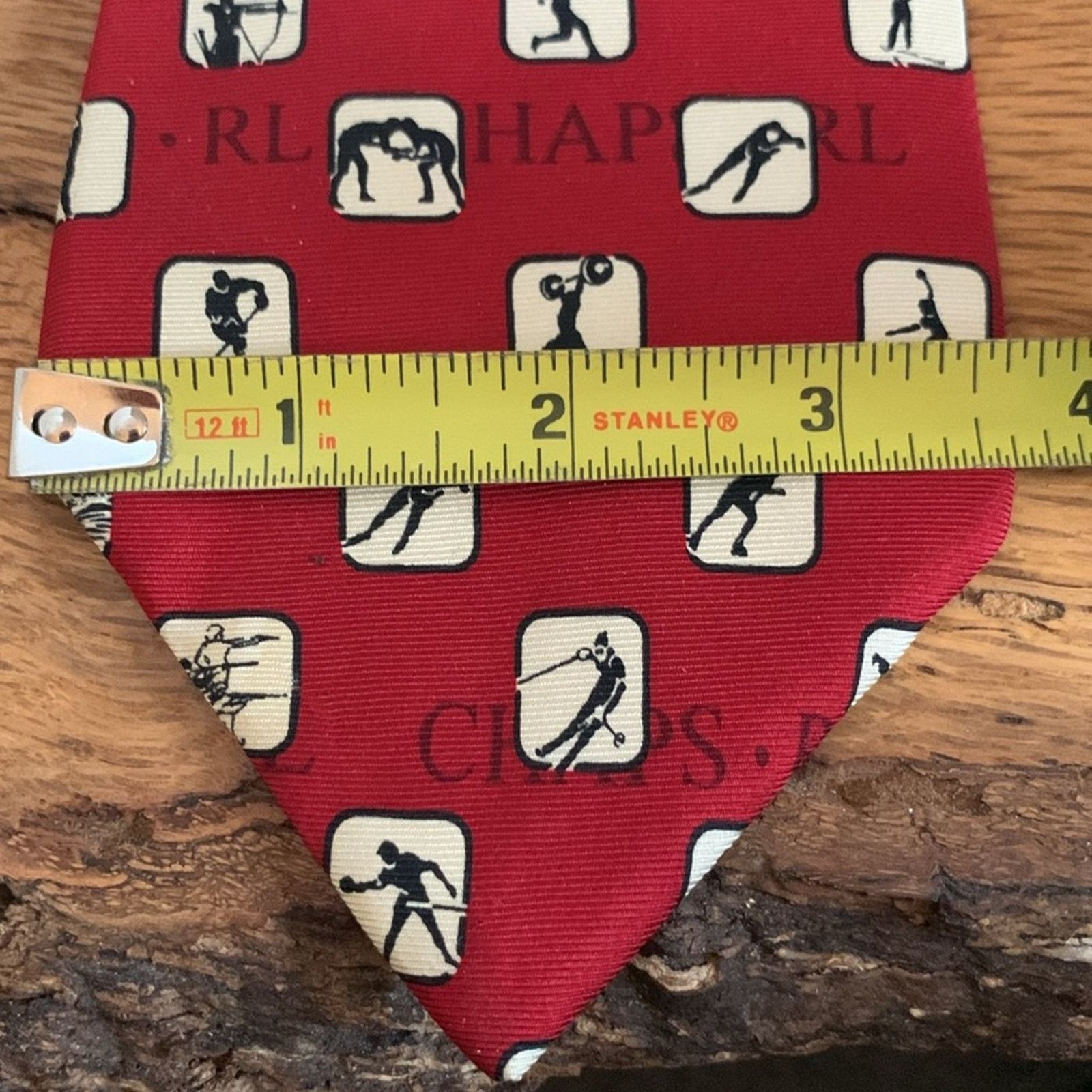 Chaps Ralph Lauren Chaps Ralph Lauren Olympic medals sports 100% silk twill tie Size ONE SIZE - 10 Thumbnail