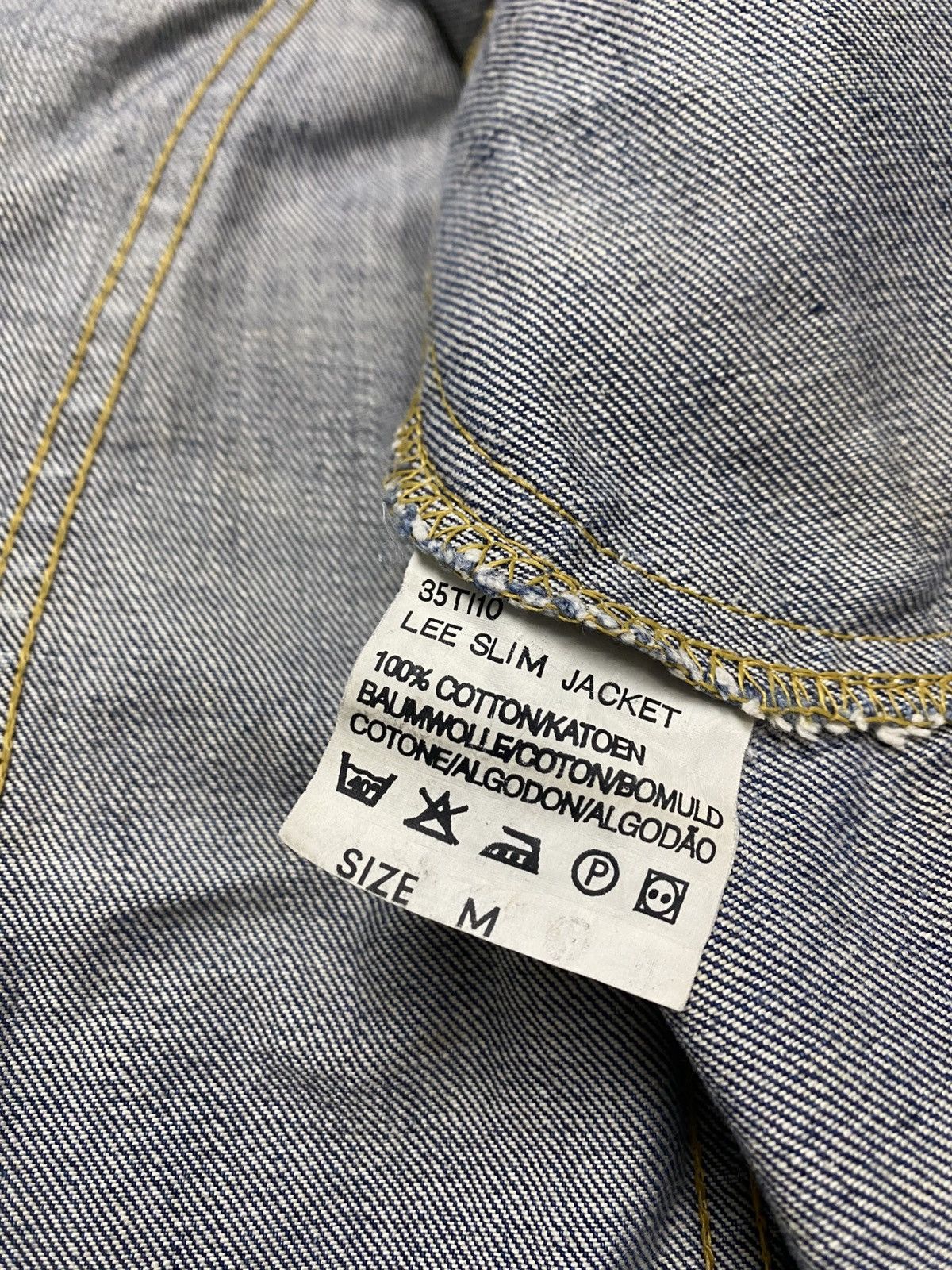 Lee Vintage Lee Slim Denim Jacket Size US S / EU 44-46 / 1 - 5 Thumbnail