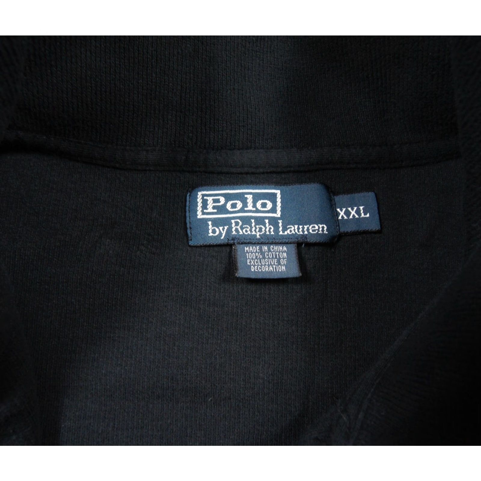 Polo Ralph Lauren Polo Ralph Lauren Sweater Mens 2XL Black Full Zip Pony Logo Preppy Adult Shirt Size US XXL / EU 58 / 5 - 6 Thumbnail