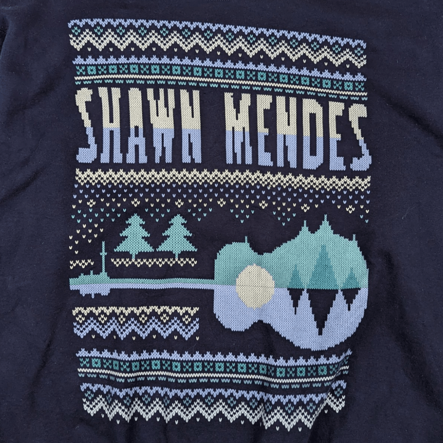 Rap Tees SHAWN MENDES Christmas New Year Jumper Sweater Knitwear Size US L / EU 52-54 / 3 - 5 Thumbnail