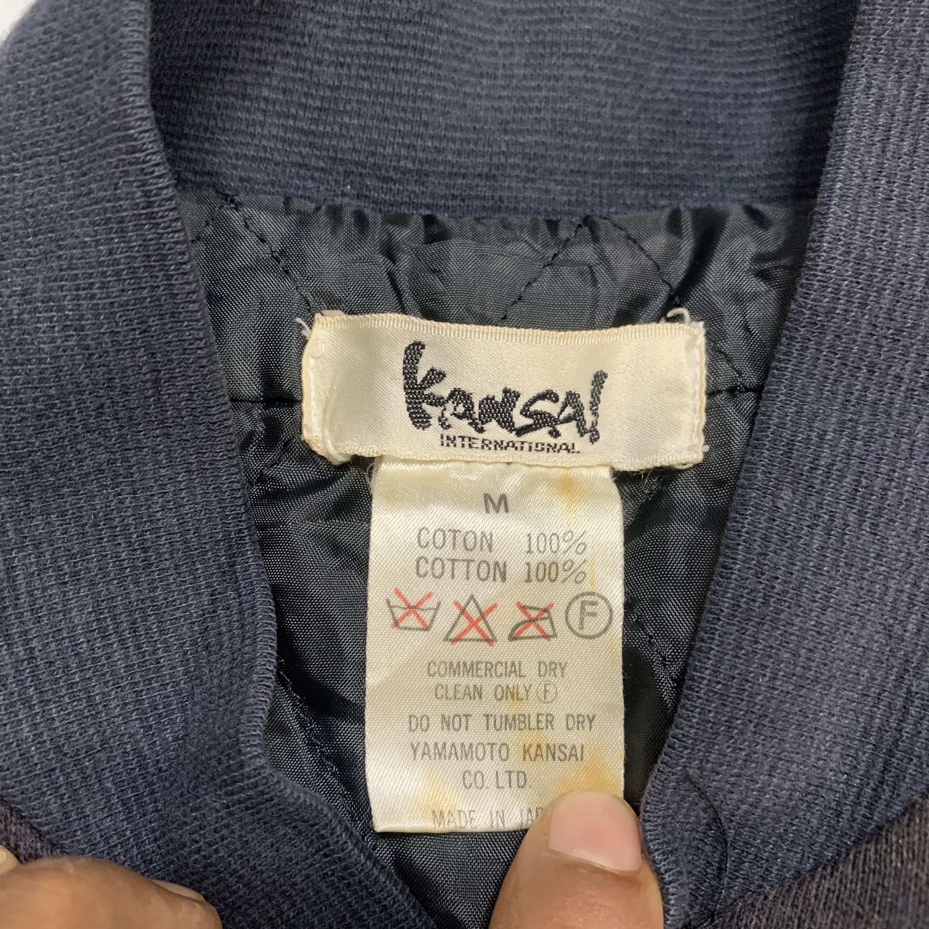 Kansai Yamamoto Vintage 80s Kansai Abstract Frog Design Bomber Jacket Size US M / EU 48-50 / 2 - 7 Thumbnail
