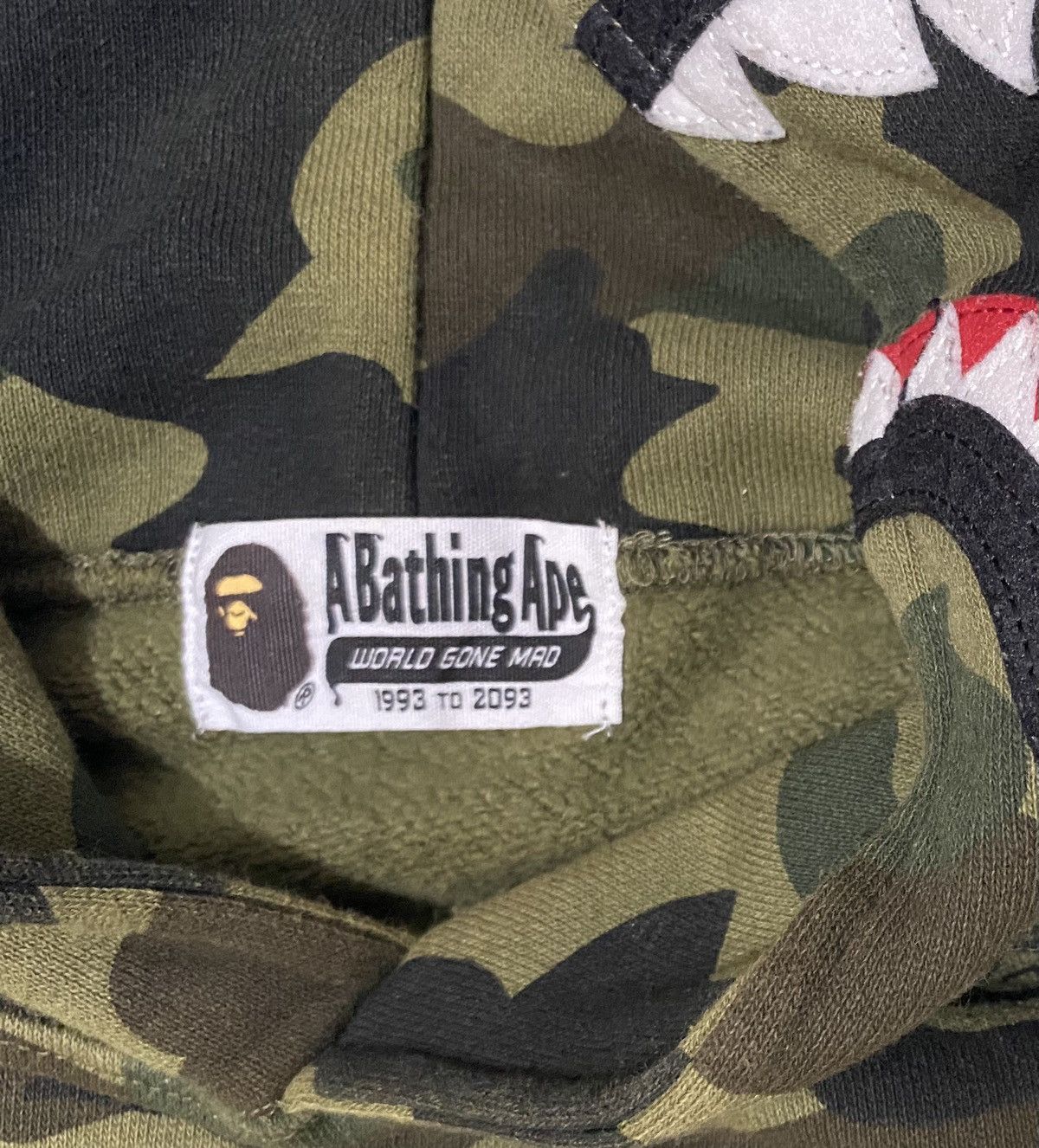Bape 1st Camo Shark Pullover Hoodie Size US M / EU 48-50 / 2 - 11 Thumbnail
