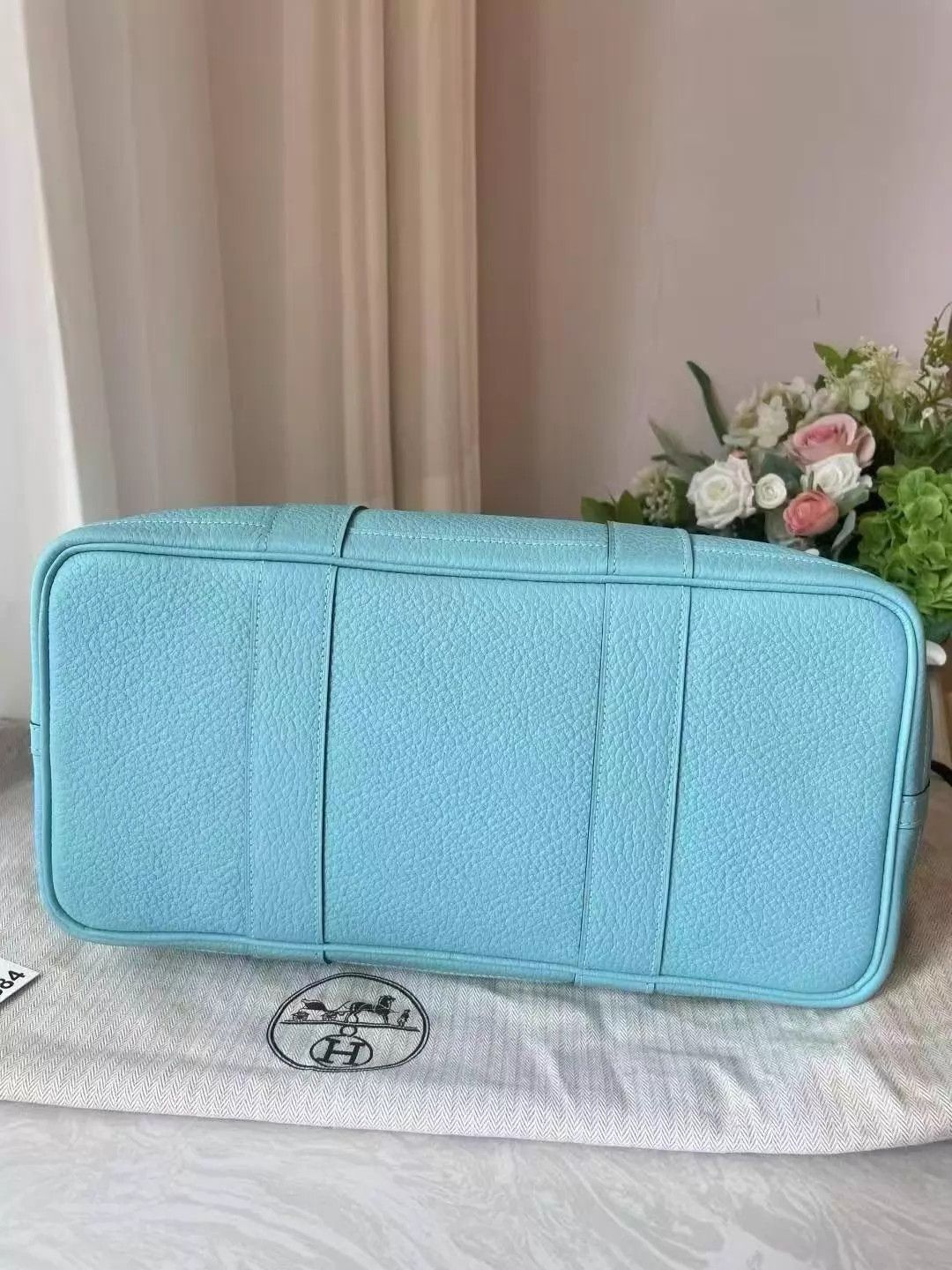 Hermes Hermes Garden Party 36 T Stamp Vibrant Blue Size ONE SIZE - 7 Thumbnail