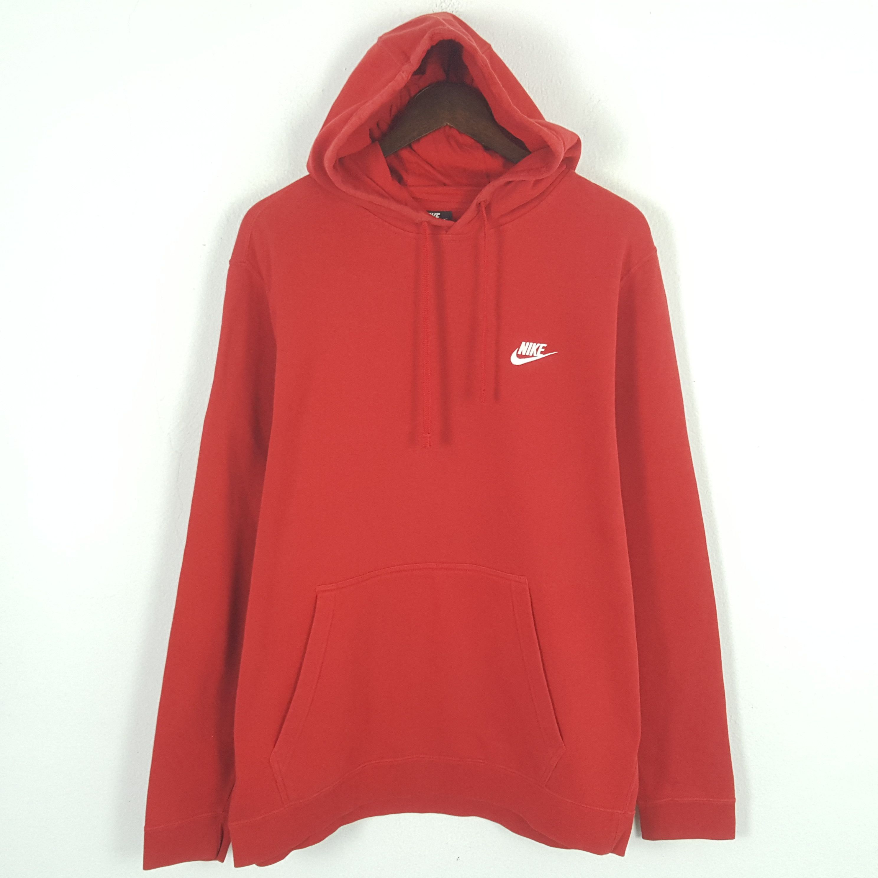 Designer × Nike Vintage Nike Embroidery Small Swoosh Sweatshirt Hoodies Size US L / EU 52-54 / 3 - 1 Thumbnail