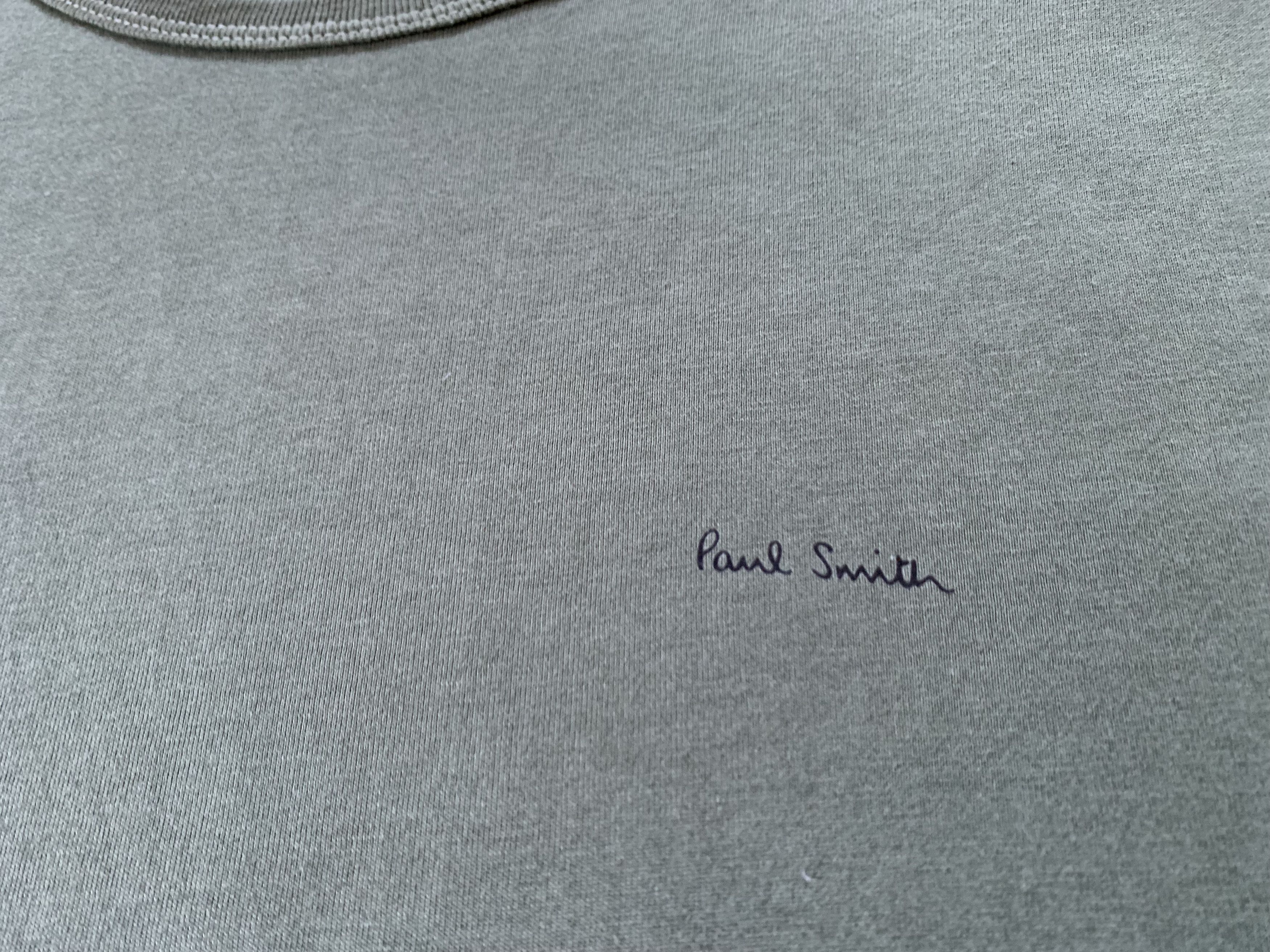Designer × Paul Smith Paul Smith Khaki Cotton Basic T Shirt Size US M / EU 48-50 / 2 - 5 Thumbnail