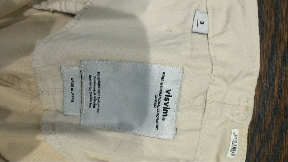 Visvim Visvim High-Water Chino Navy - Size 3 - Made in Japan Size US 32 / EU 48 - 4 Thumbnail