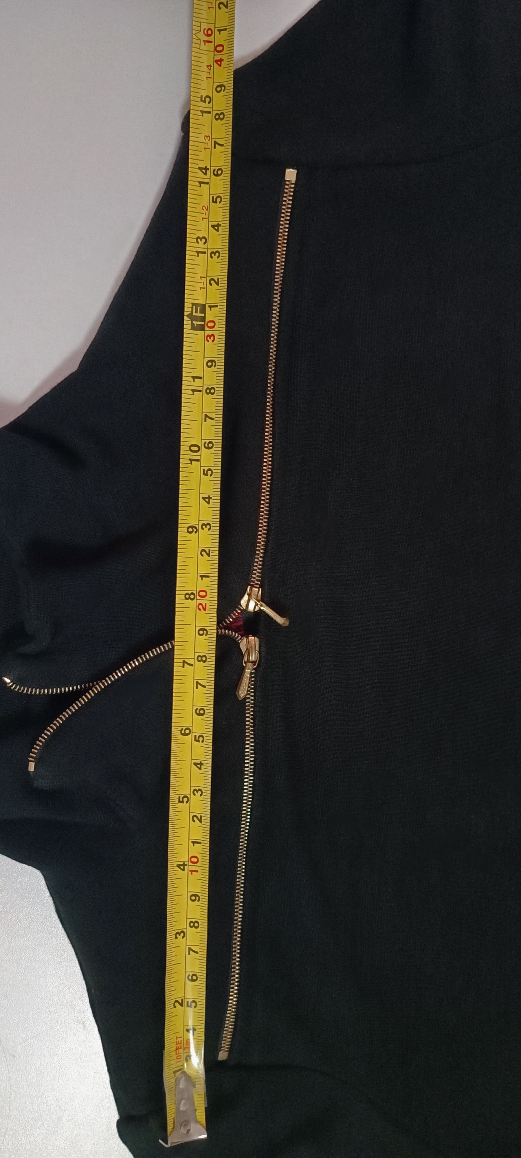 Jean Paul Gaultier Black sweater with Zippers on the front, above the bust. Size M / US 6-8 / IT 42-44 - 22 Thumbnail