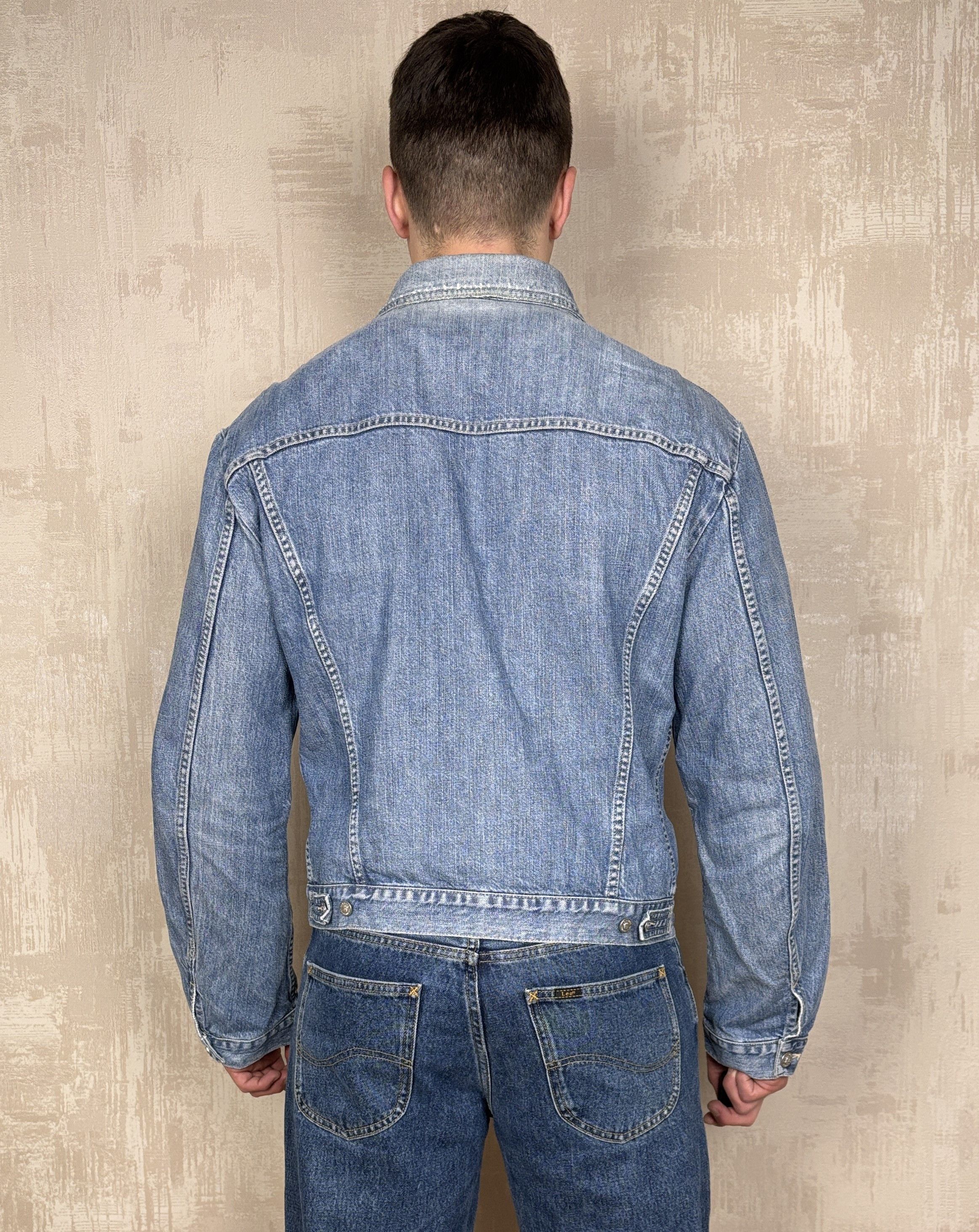 Versace 90's Versace Jeans Couture Denim Trucker Jacket Medusa Size US XL / EU 56 / 4 - 19 Thumbnail