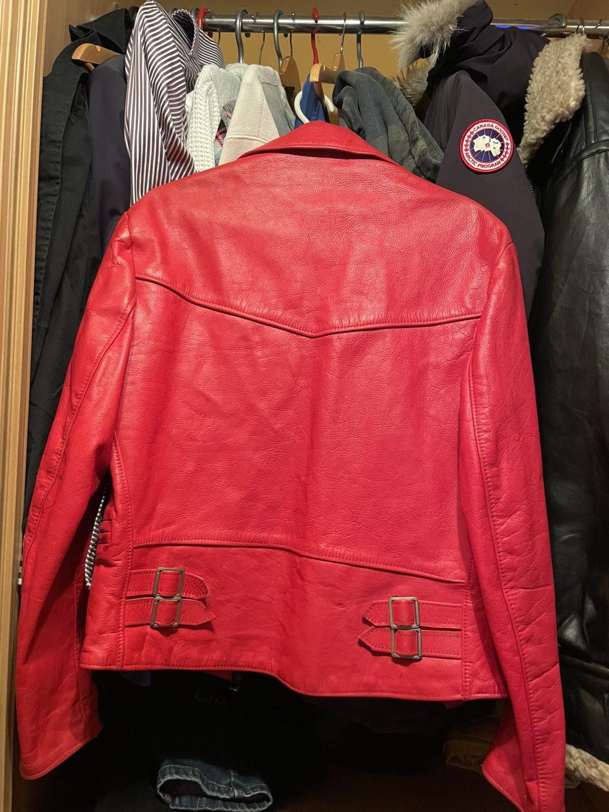 Vintage Goldtop vintage red leather jacket Size M / US 6-8 / IT 42-44 - 7 Thumbnail