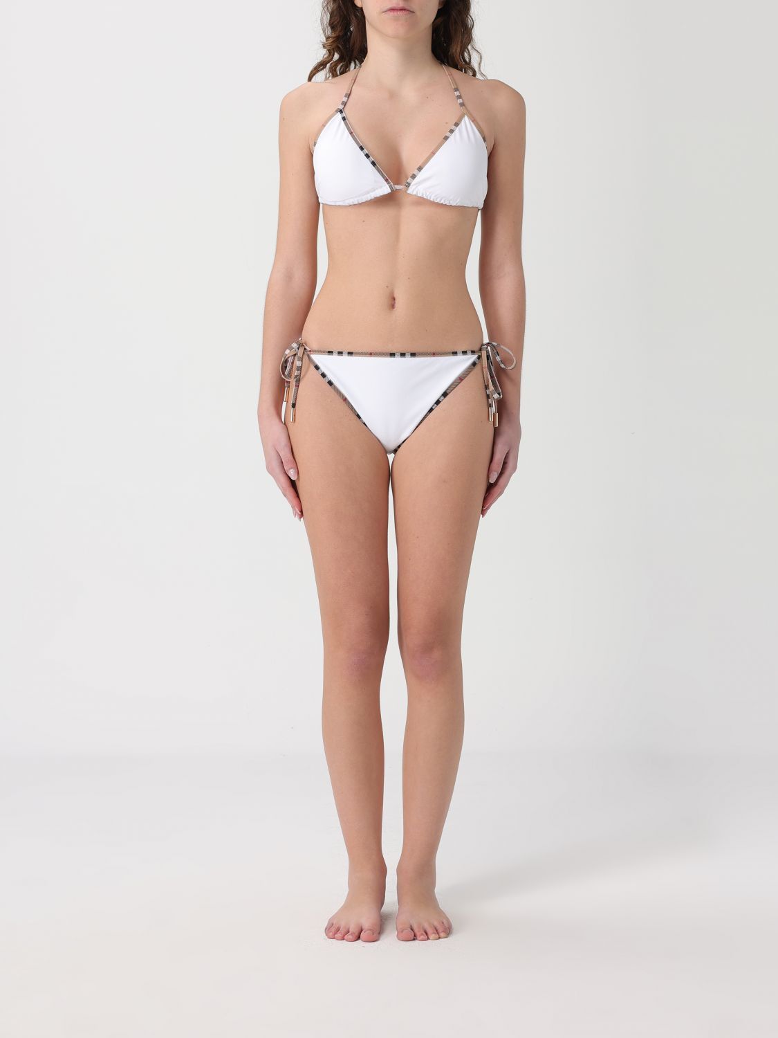 Burberry Burberry Swimsuit Woman White Size S / US 4 / IT 40 - 1 Thumbnail