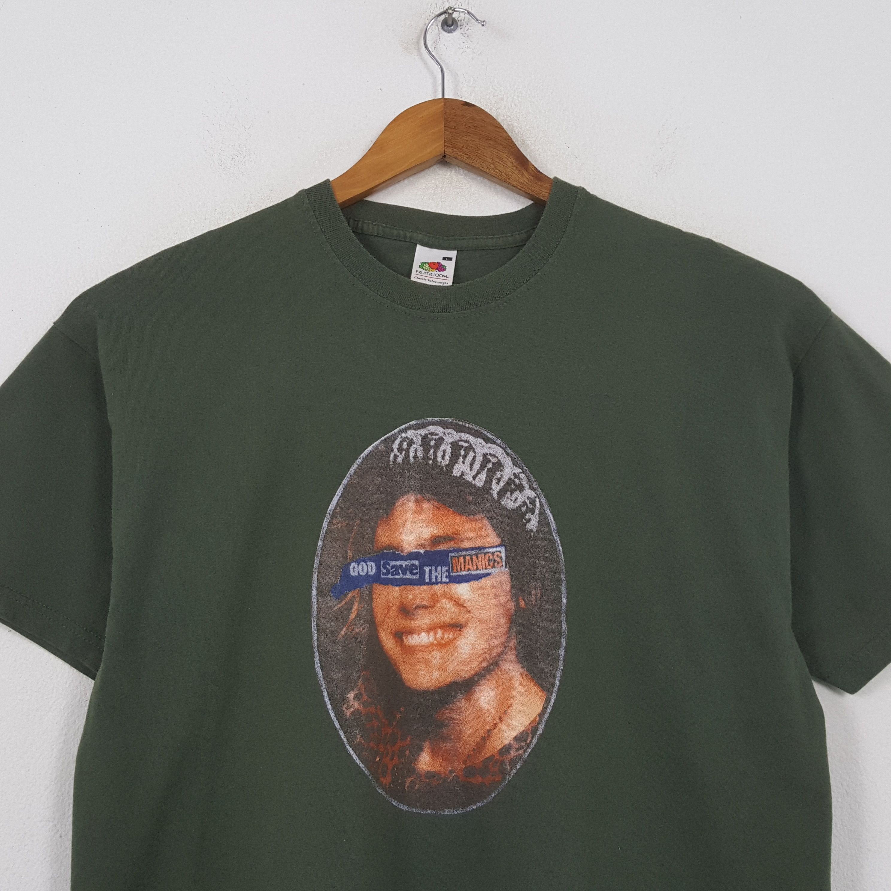 Band Tees Vintage God Save The Manics Street Preachers T-shirt 32 Size US L / EU 52-54 / 3 - 2 Thumbnail
